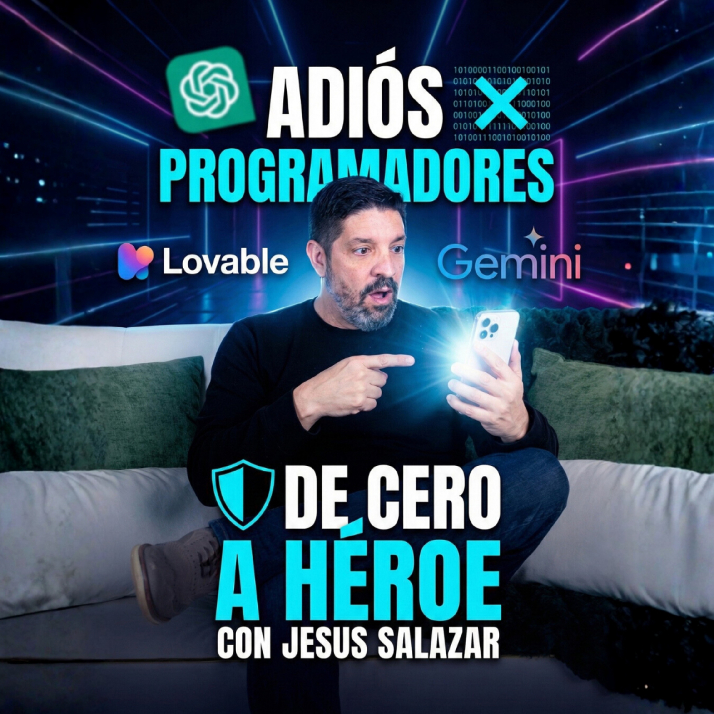 ¿El FIN de los Programadores? 10 Negocios con IA para empezar HOY (Vibe Coding) | Ep20 episode artwork
