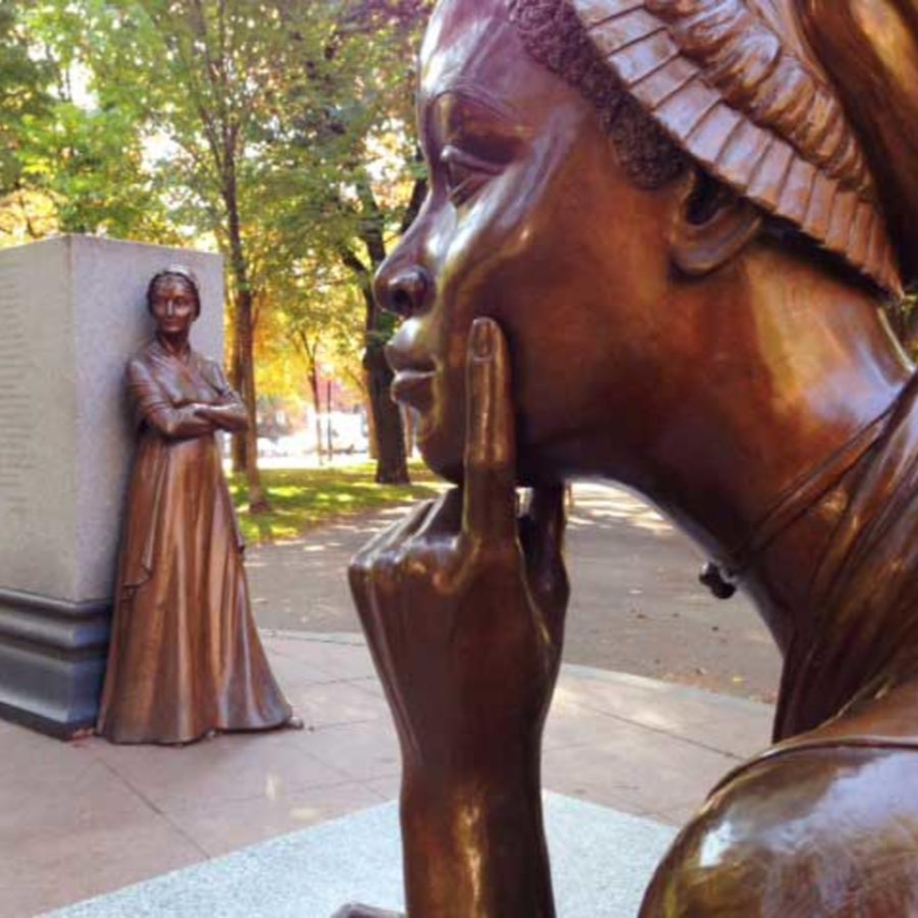 Meg Campbell on the Boston Women's Heritage Trail episode artwork