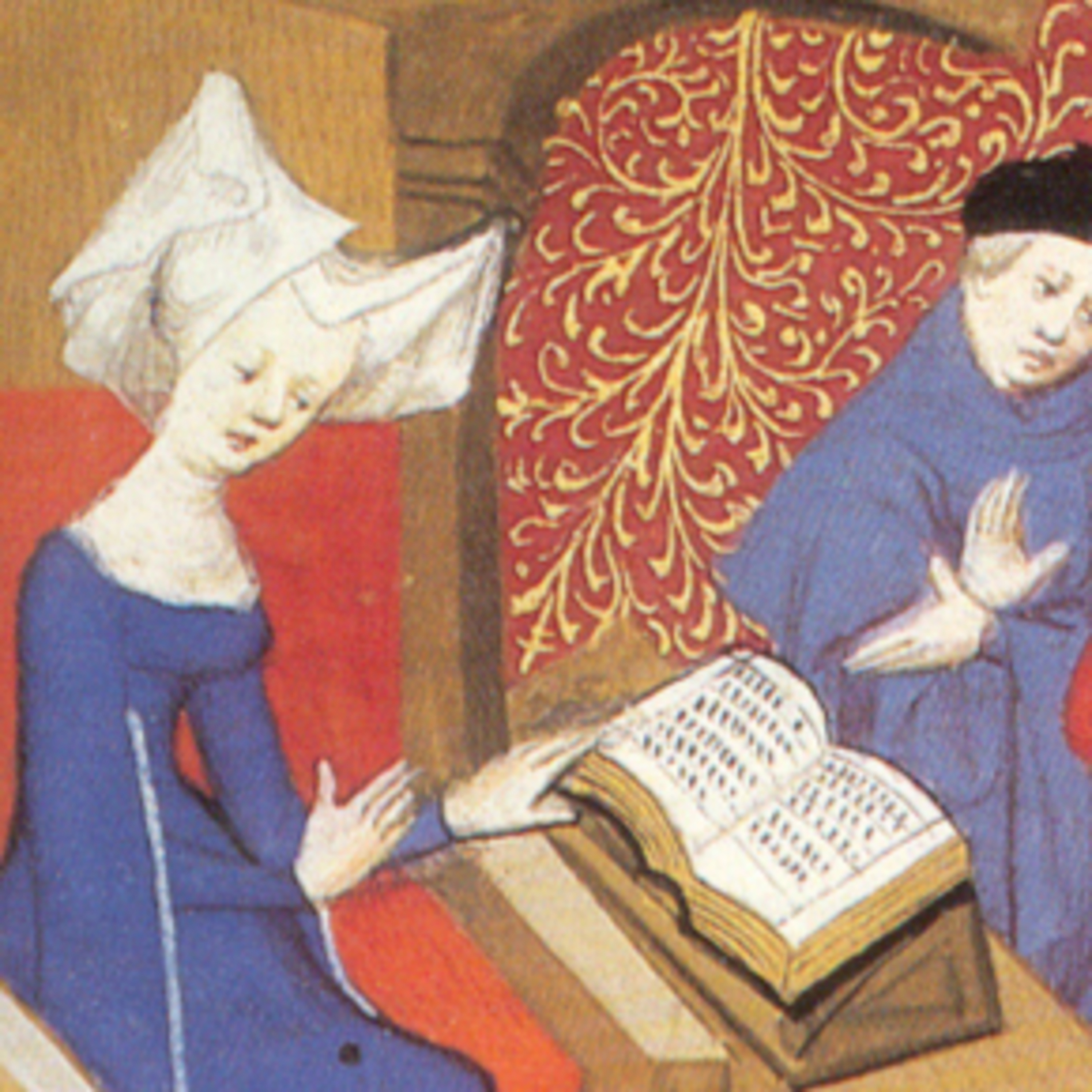 Dr Beth Hubble on Christine de Pizan episode artwork