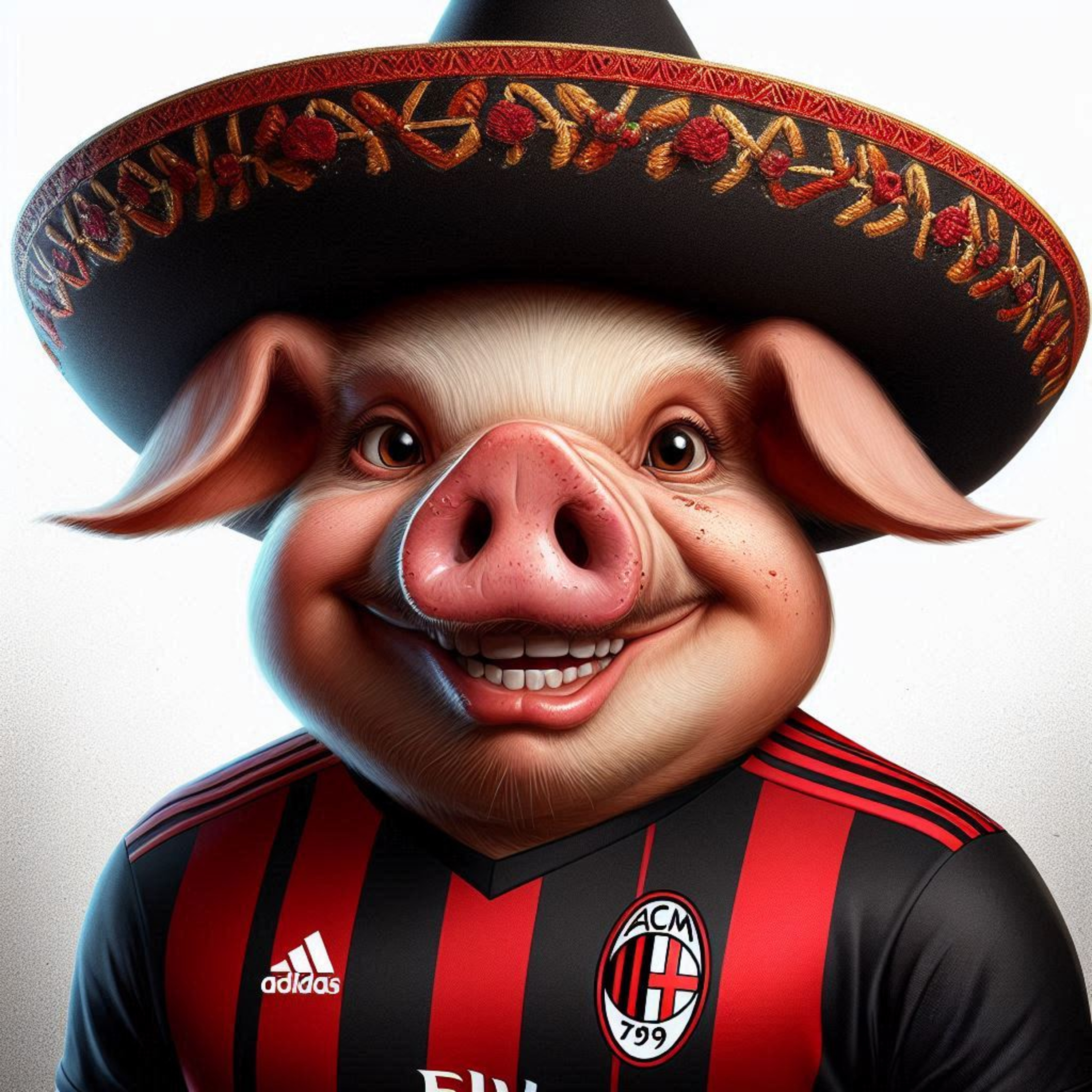 Cerdo en el Lodo