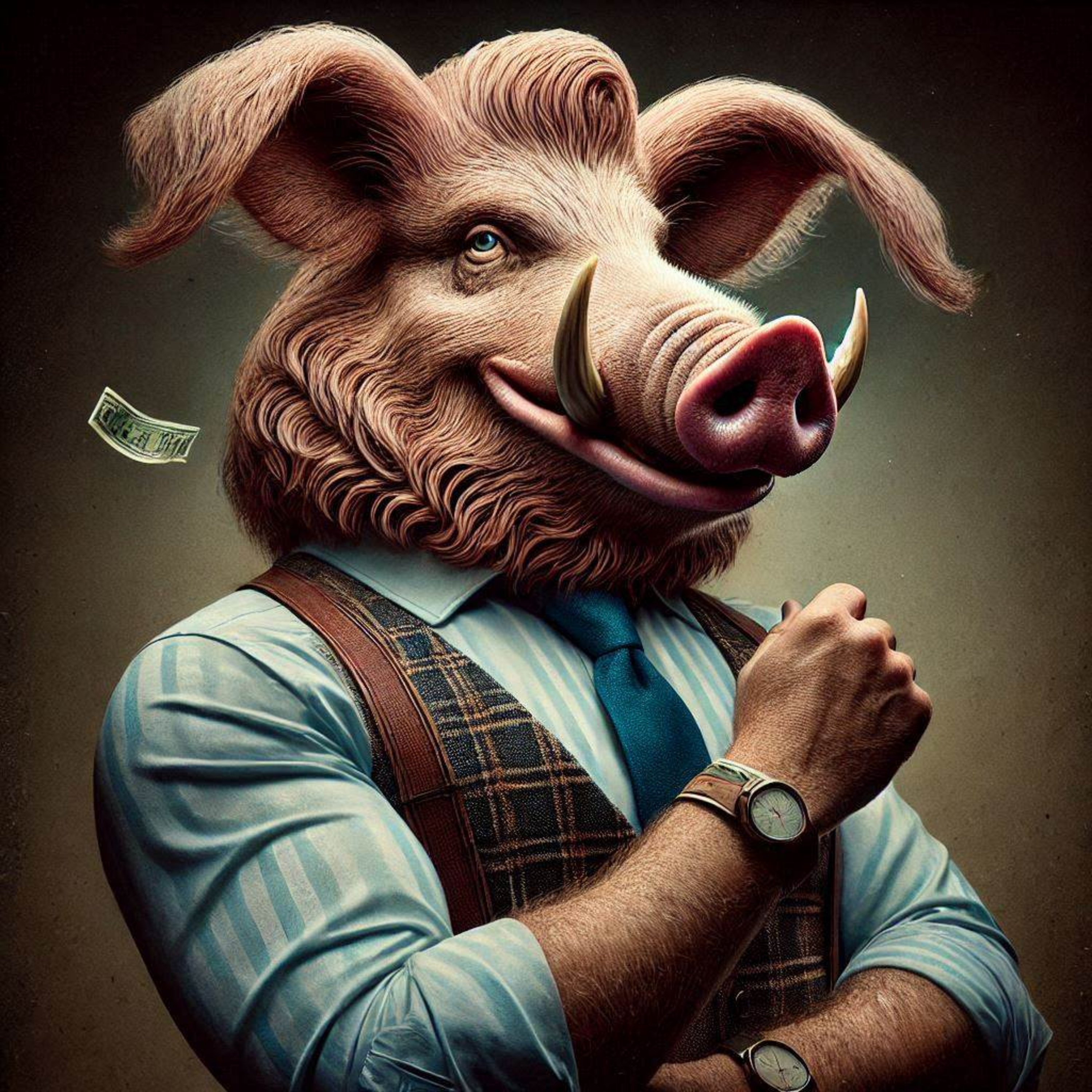 Portada de Cerdo en el Lodo