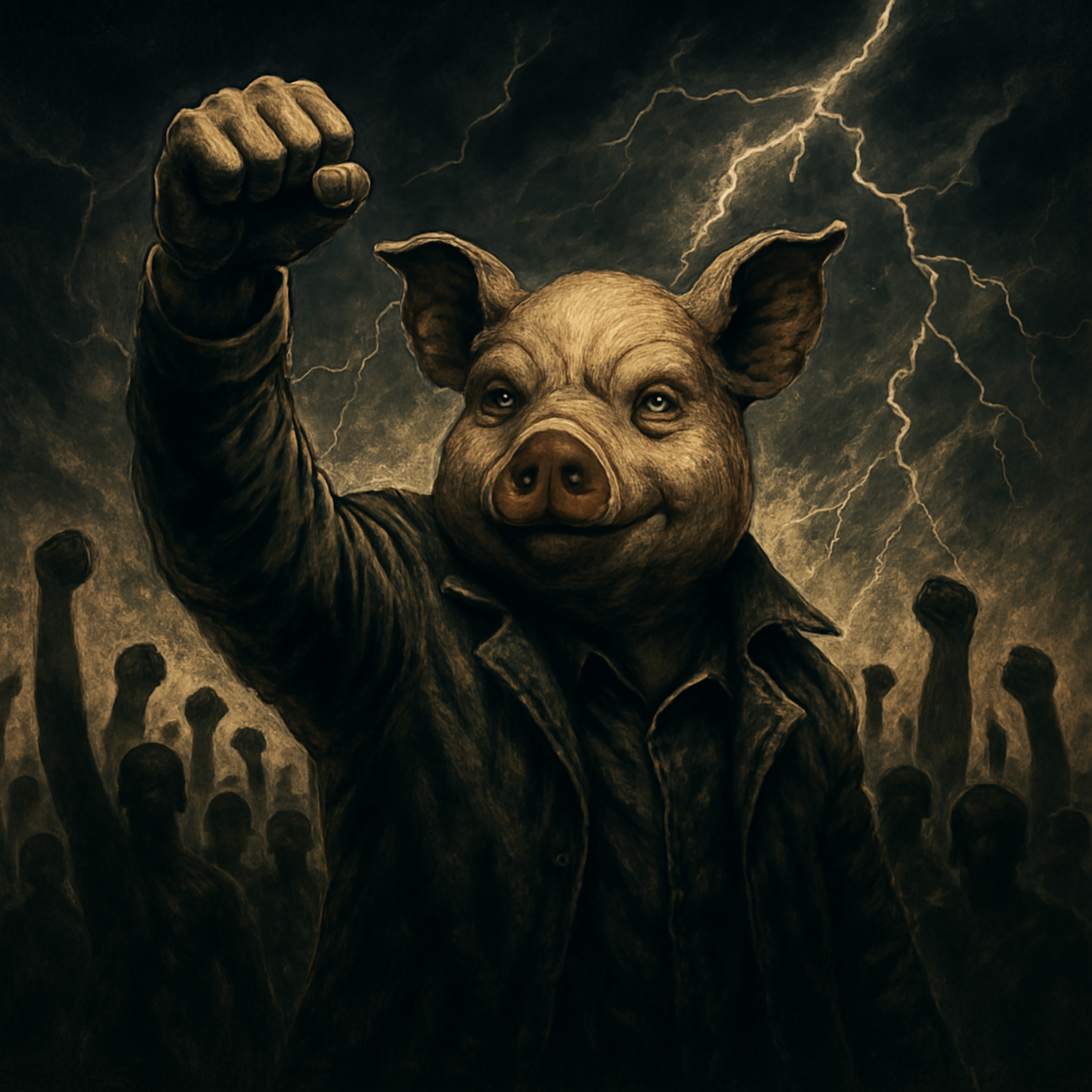 Portada de Cerdo en el Lodo