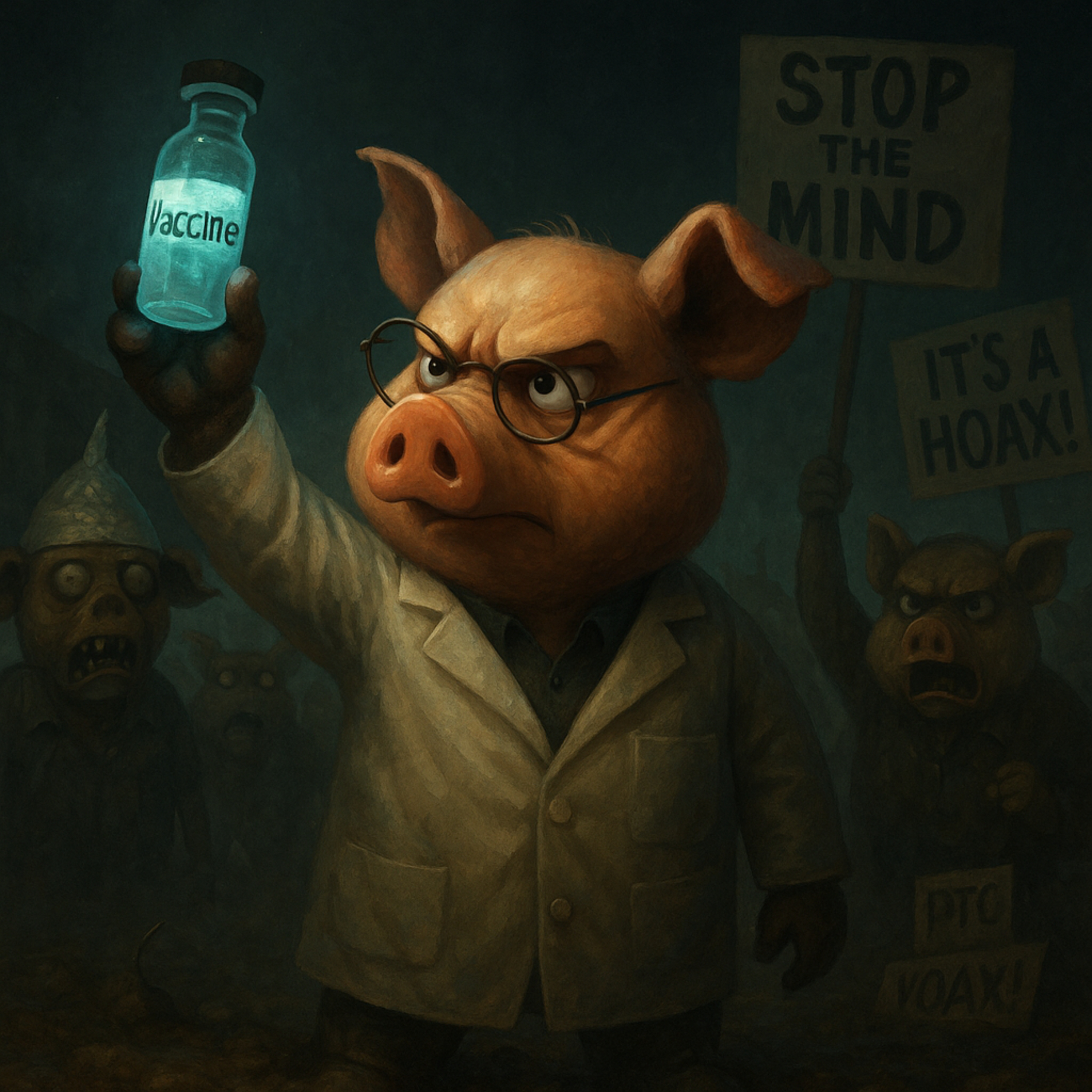 Portada de Cerdo en el Lodo
