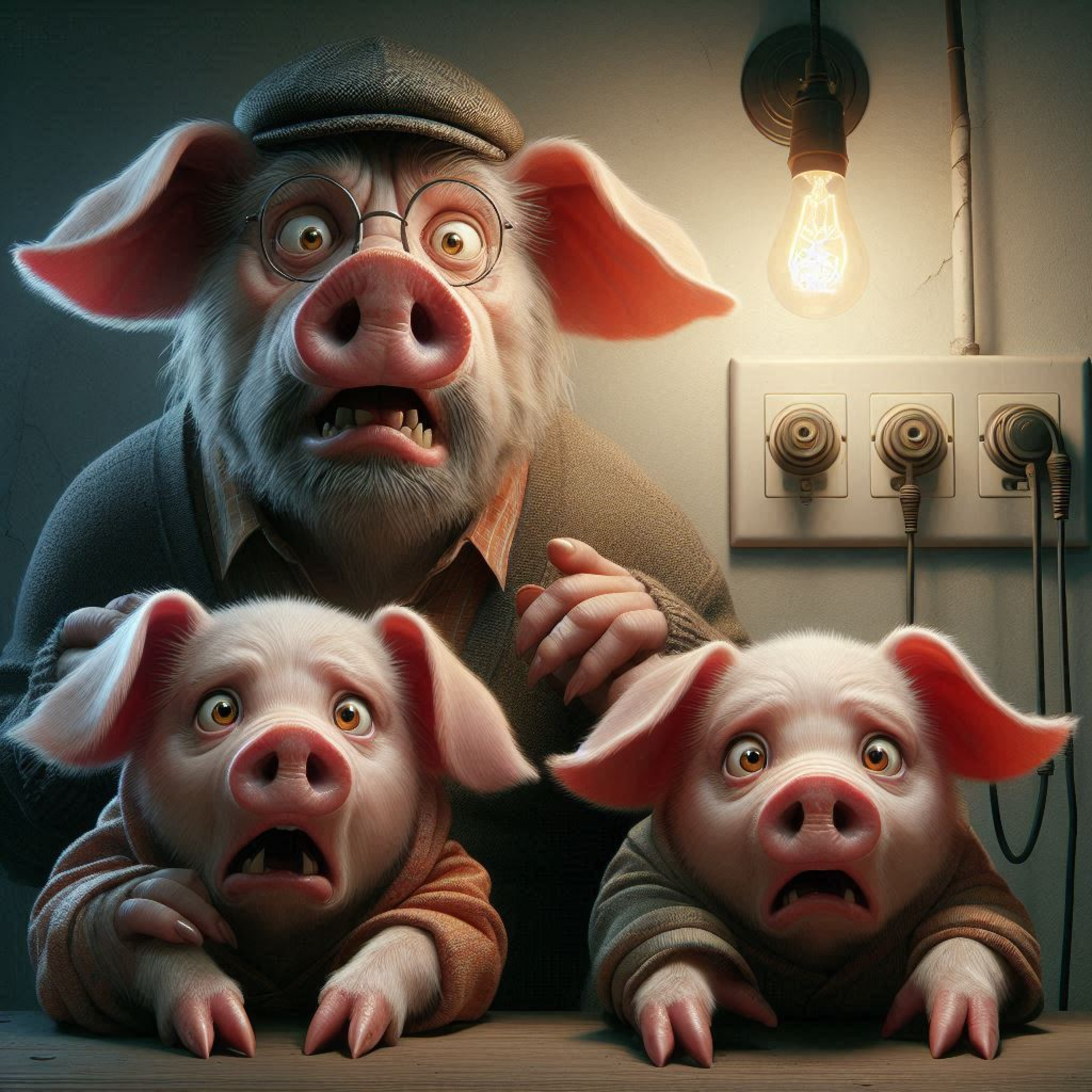 Portada de Cerdo en el Lodo