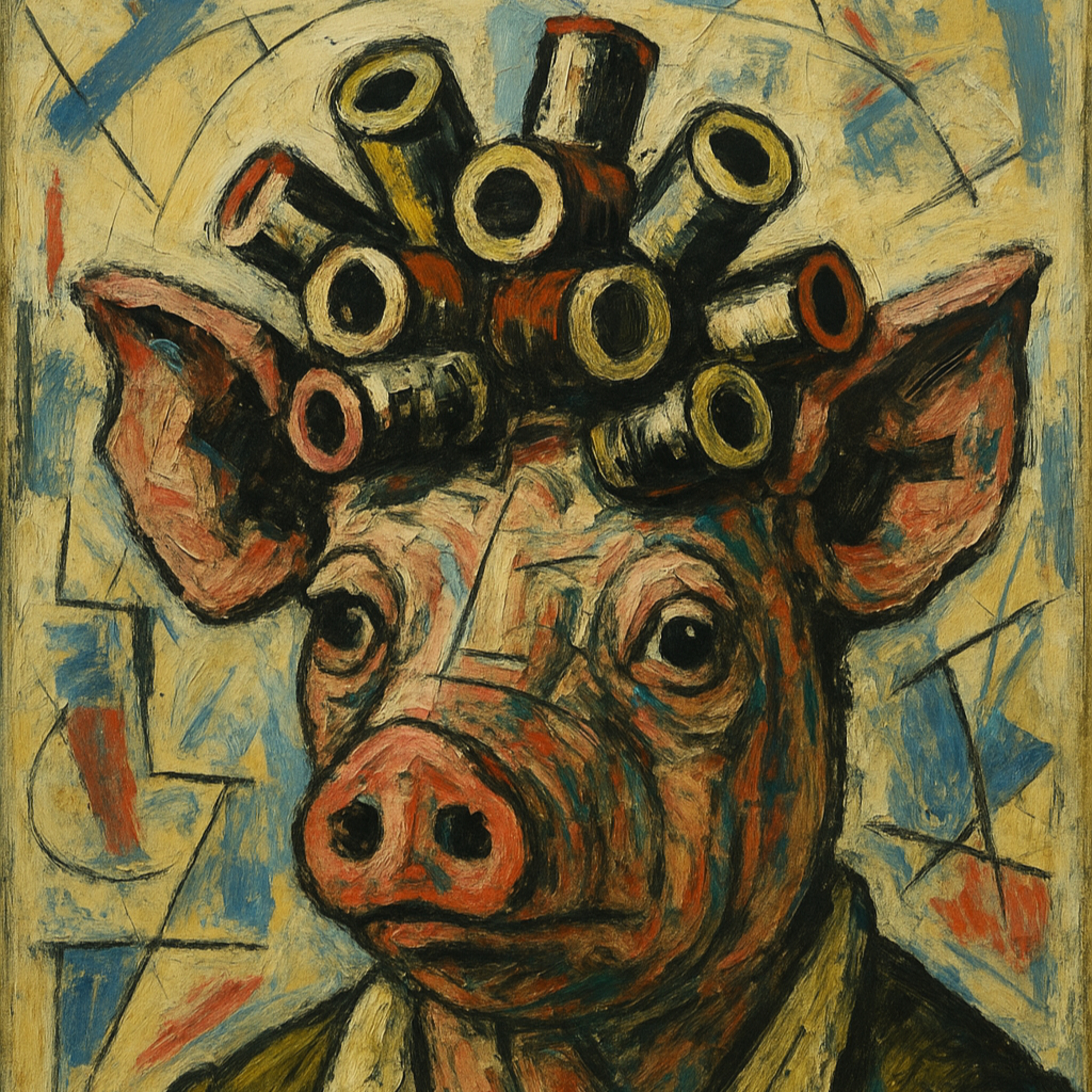 Portada de Cerdo en el Lodo