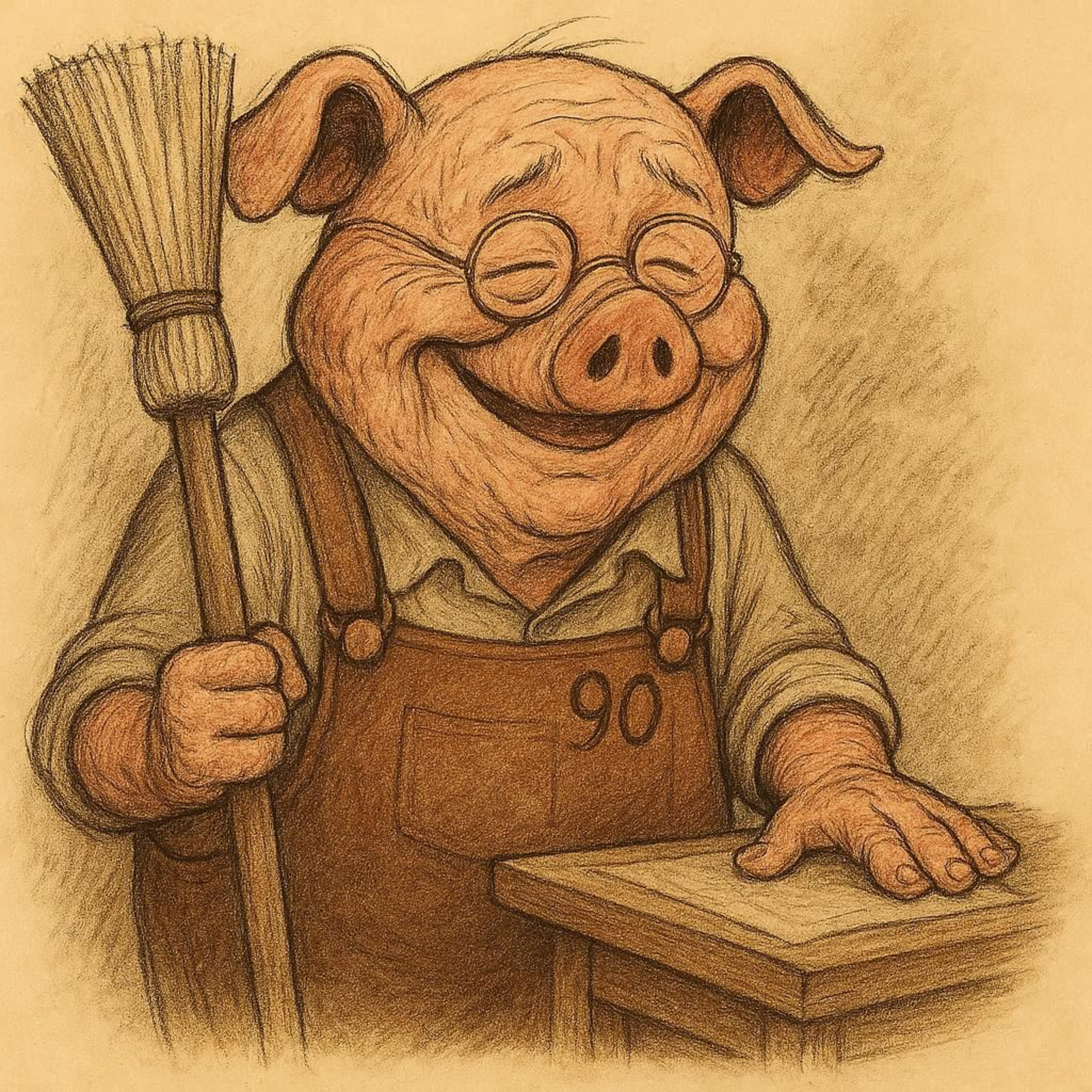 Portada de Cerdo en el Lodo
