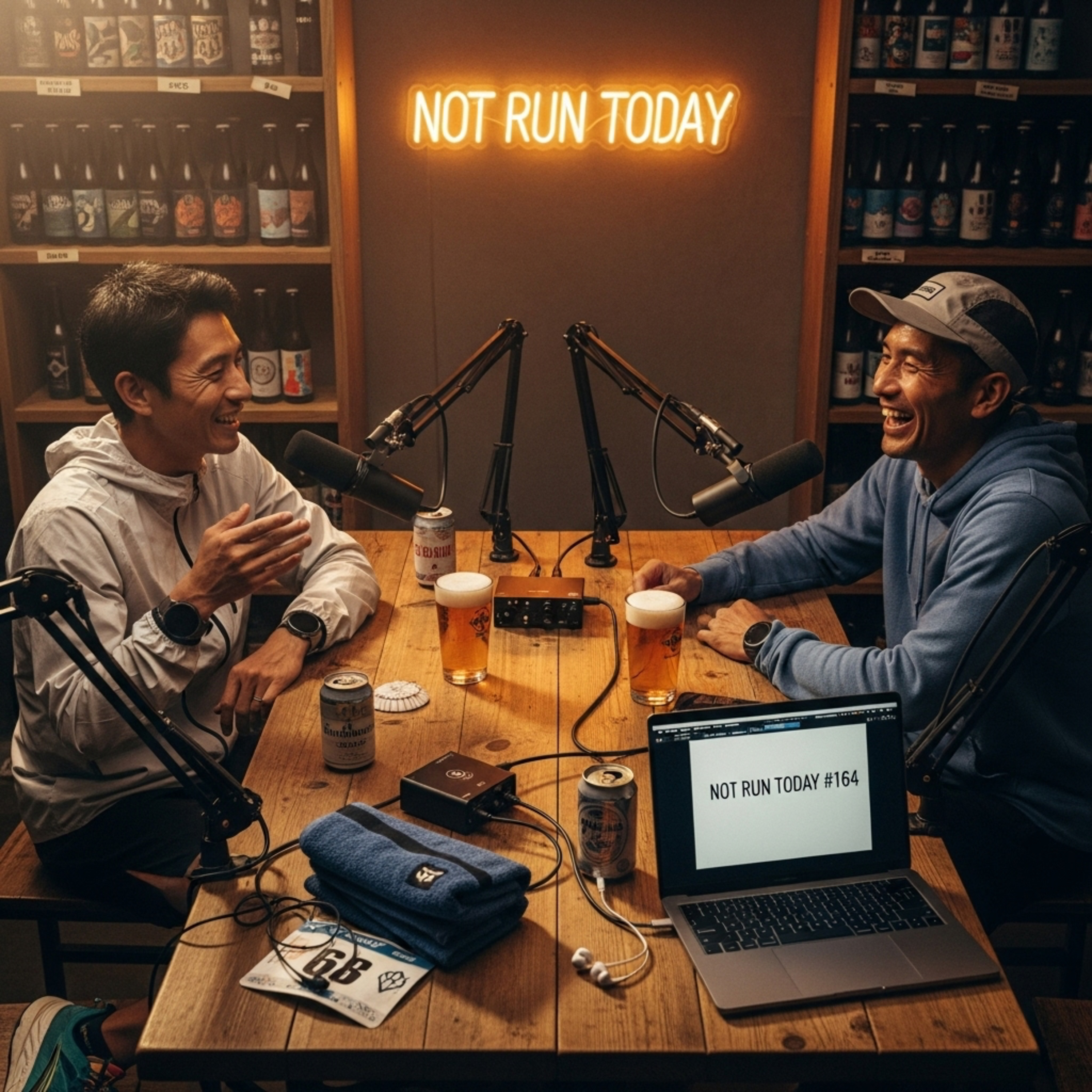 今日は走らないでビール #164 三浜駅伝(28min-)／丹沢ループス2025(51mins-)