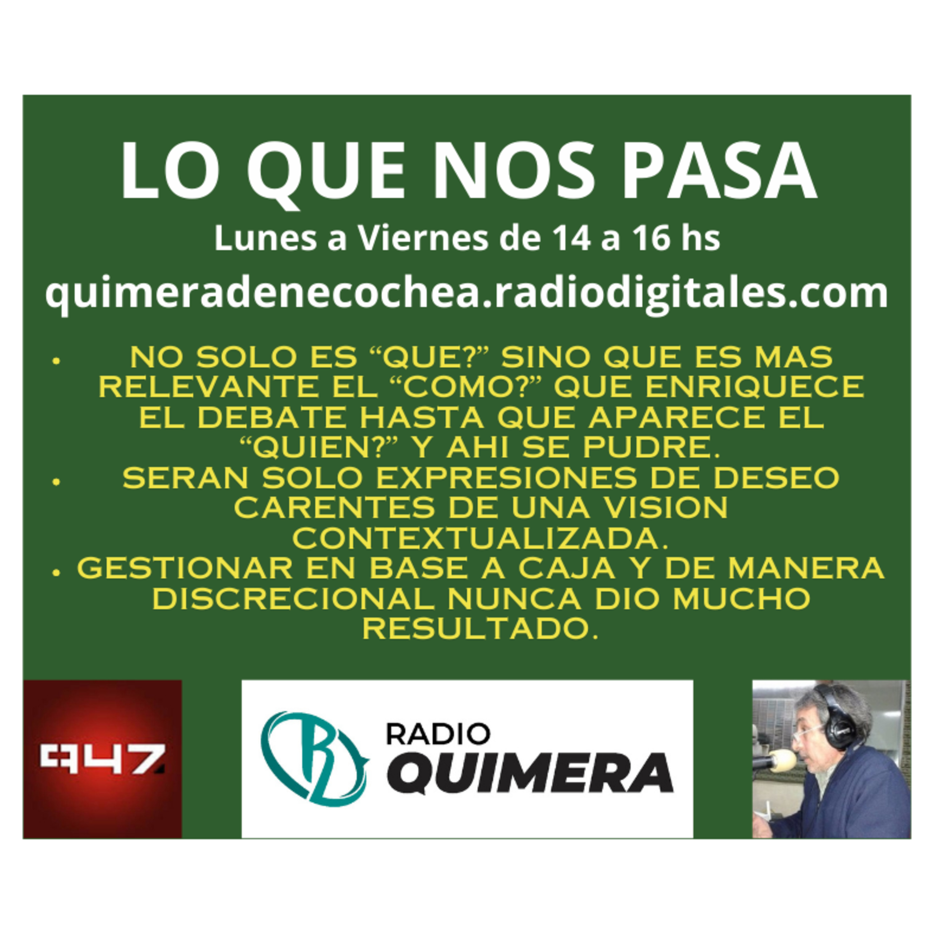 LO QUE NOS PASA 5 DE AGOSTO 2024