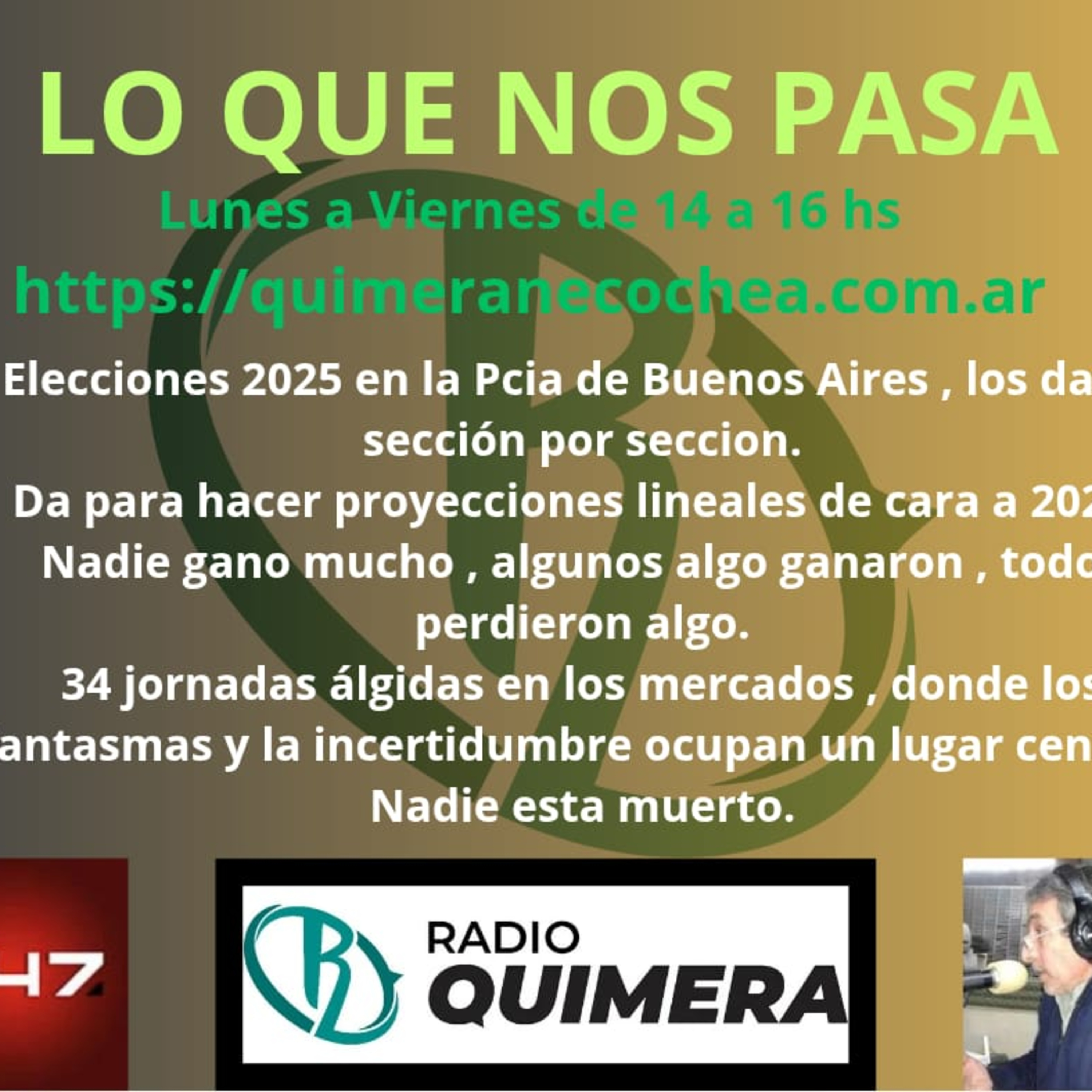 LO QUE NOS PASA CON FABIAN ESPINOSA 08 09 2025 episode artwork