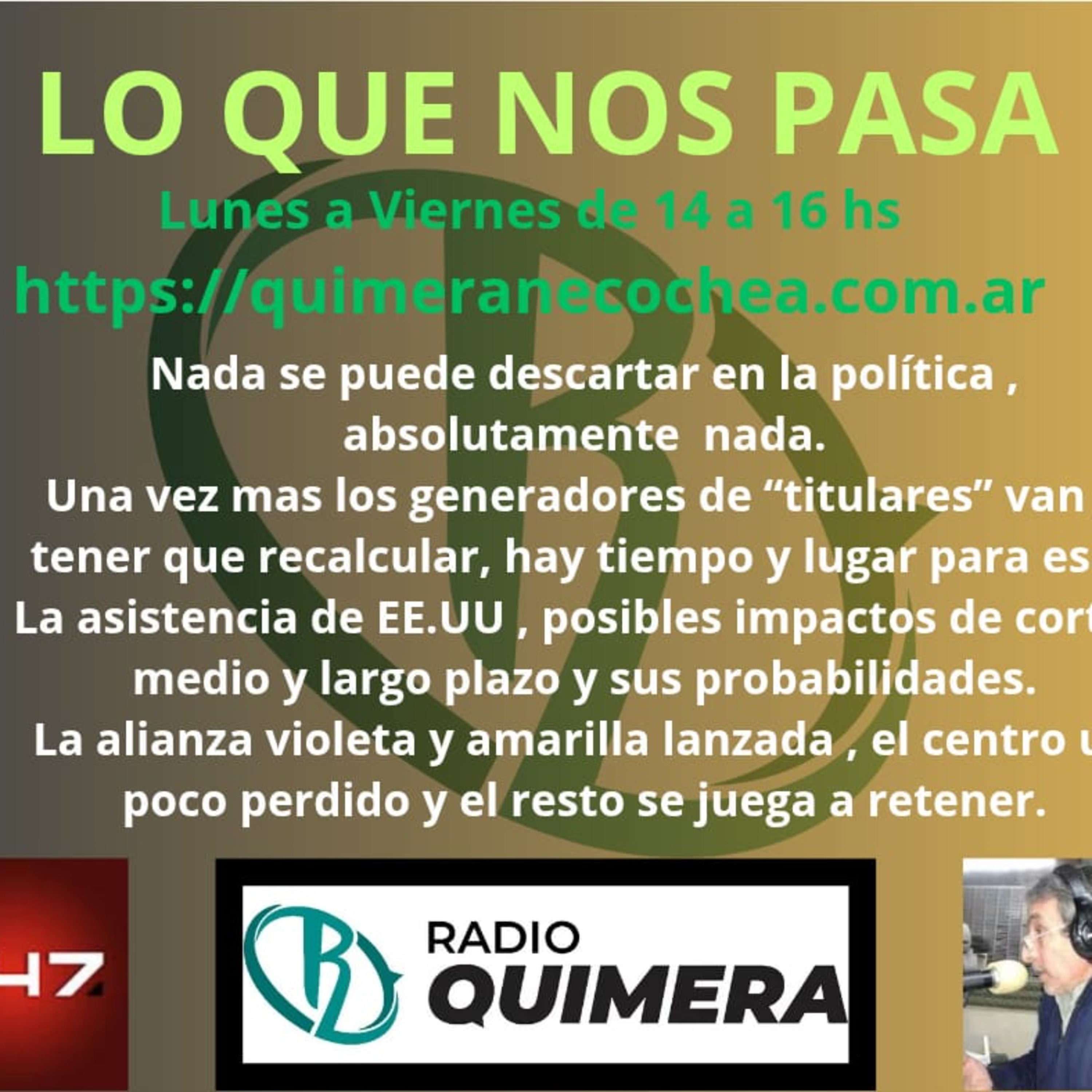 LO QUE NOS PASA PROGRAMA 10 10 2025