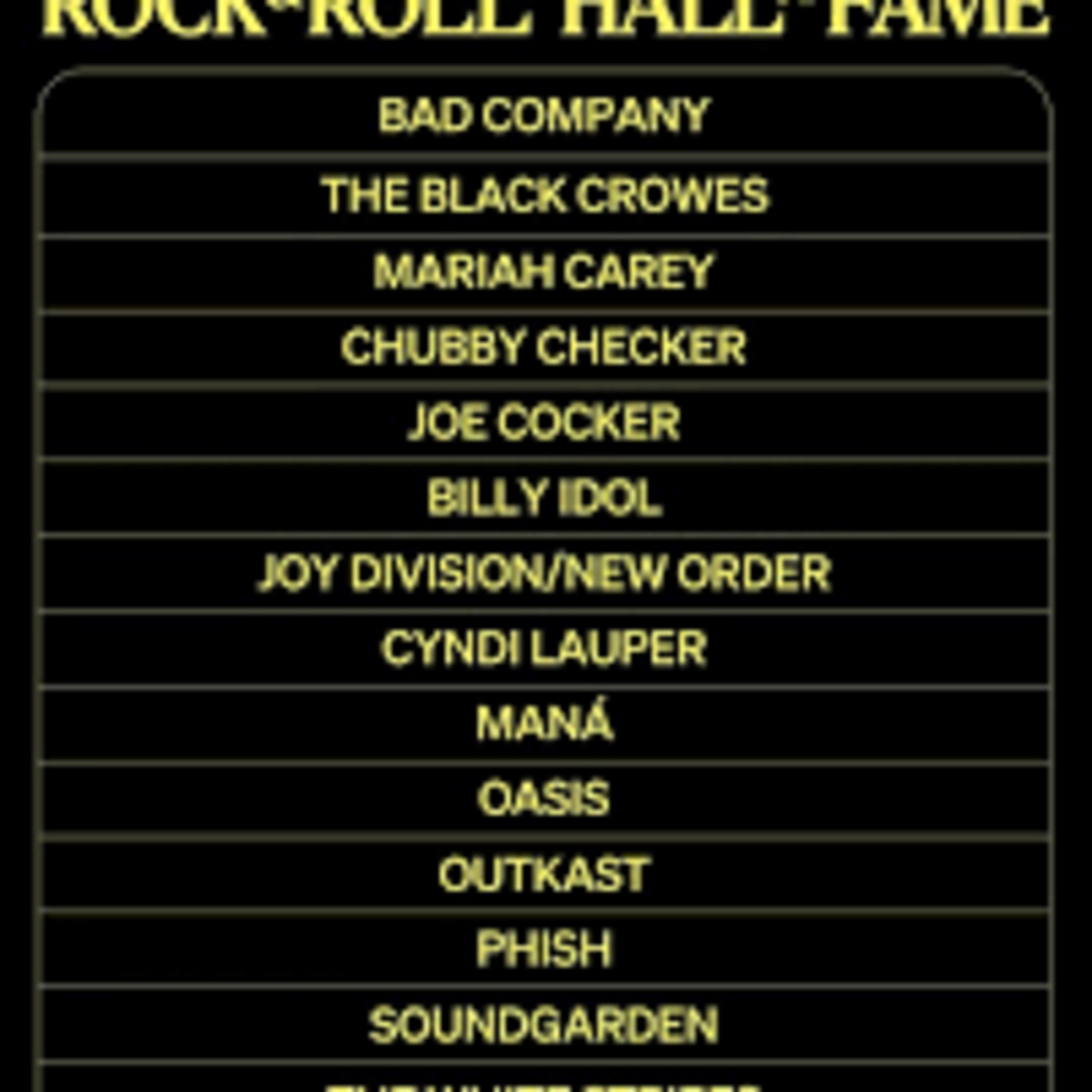 Salón de la Fama del Rock and Roll: 2026  episode artwork