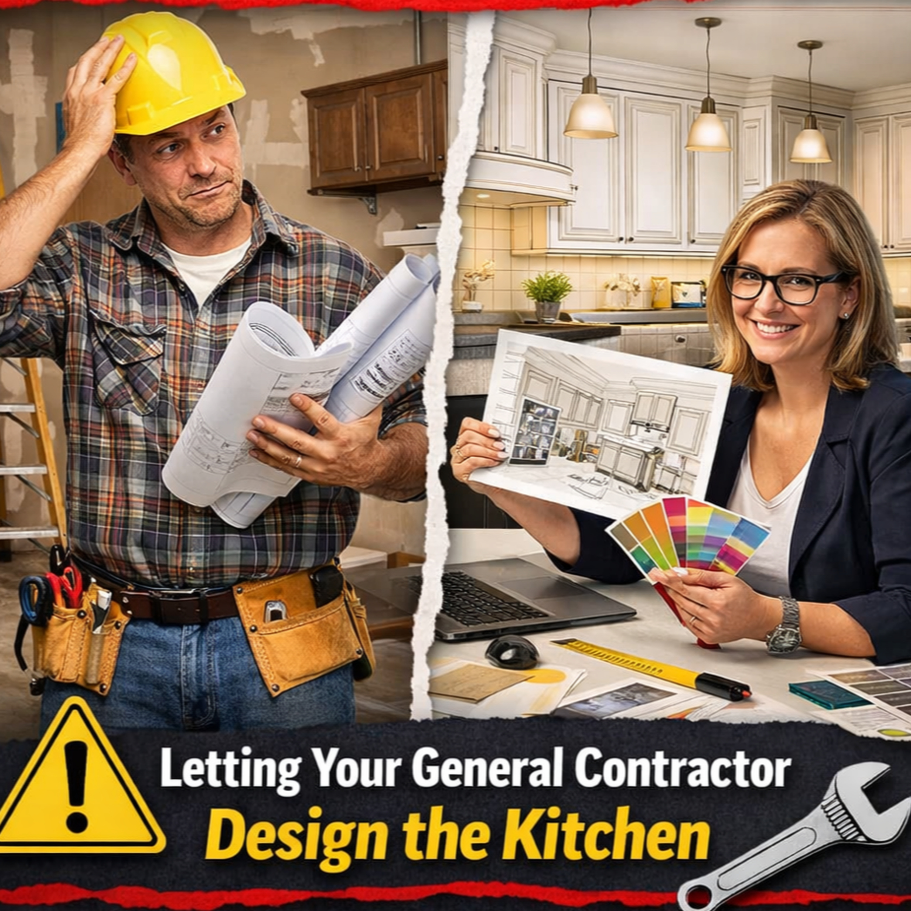 Kitchen Remodel Mistake #1: Letting Your General Contractor Design Your Kitchen