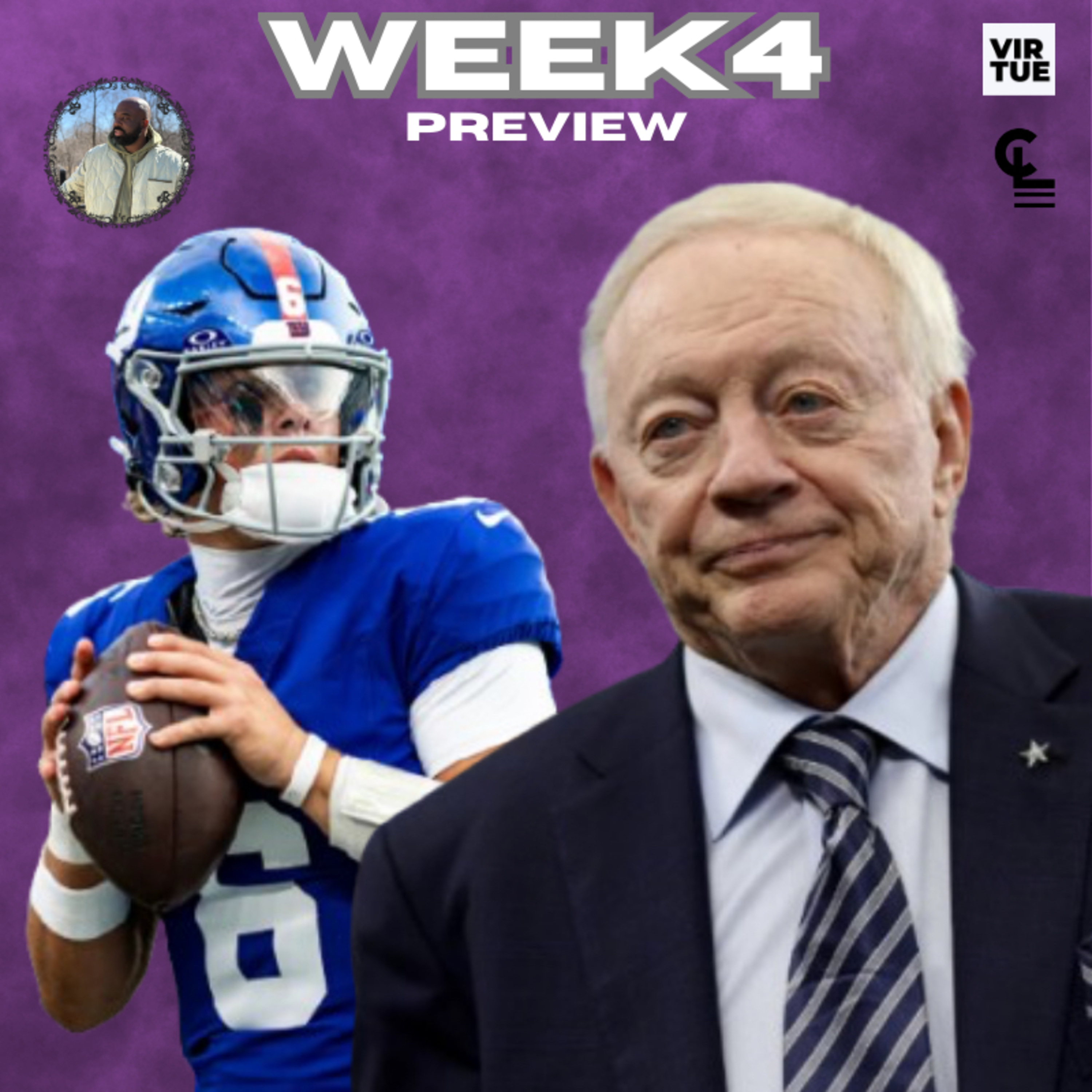 NFL Week 4 Preview: Jerry Jones Blocks Micah Parsons Tribute | Jaxson Dart Starting in New York