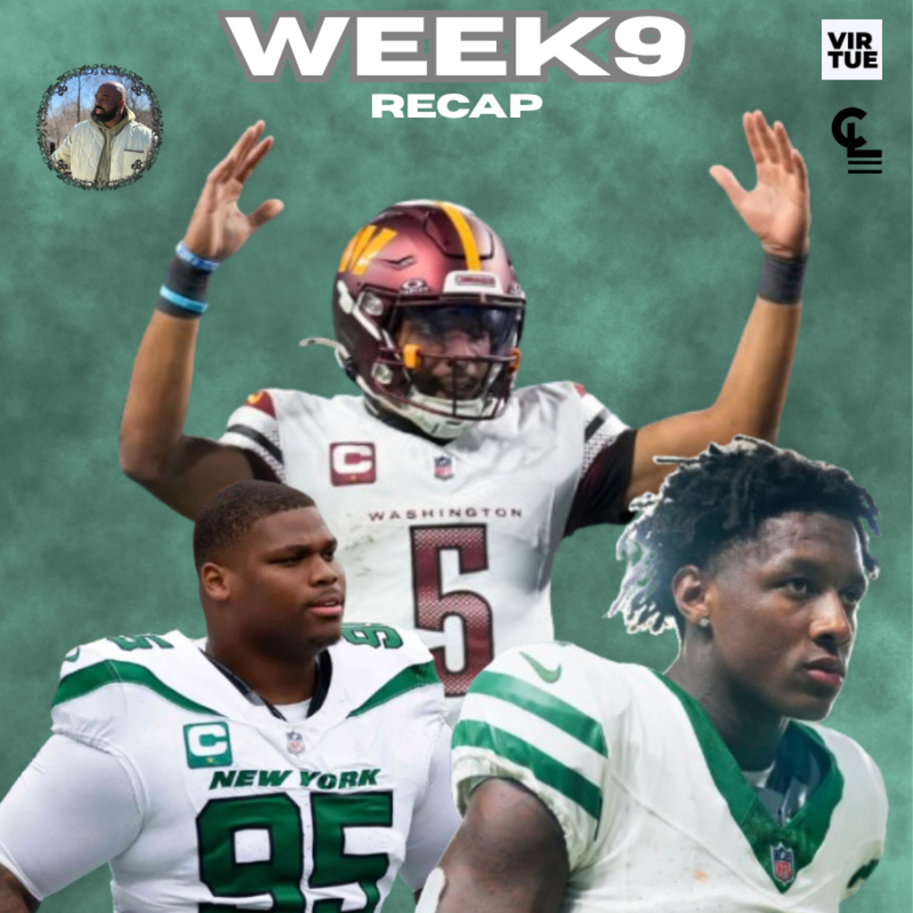 NFL Week 9 Recap: Jets Trade Sauce Gardner & Quinnen Williams, Jayden Daniels Injury, Top 5 MVP
