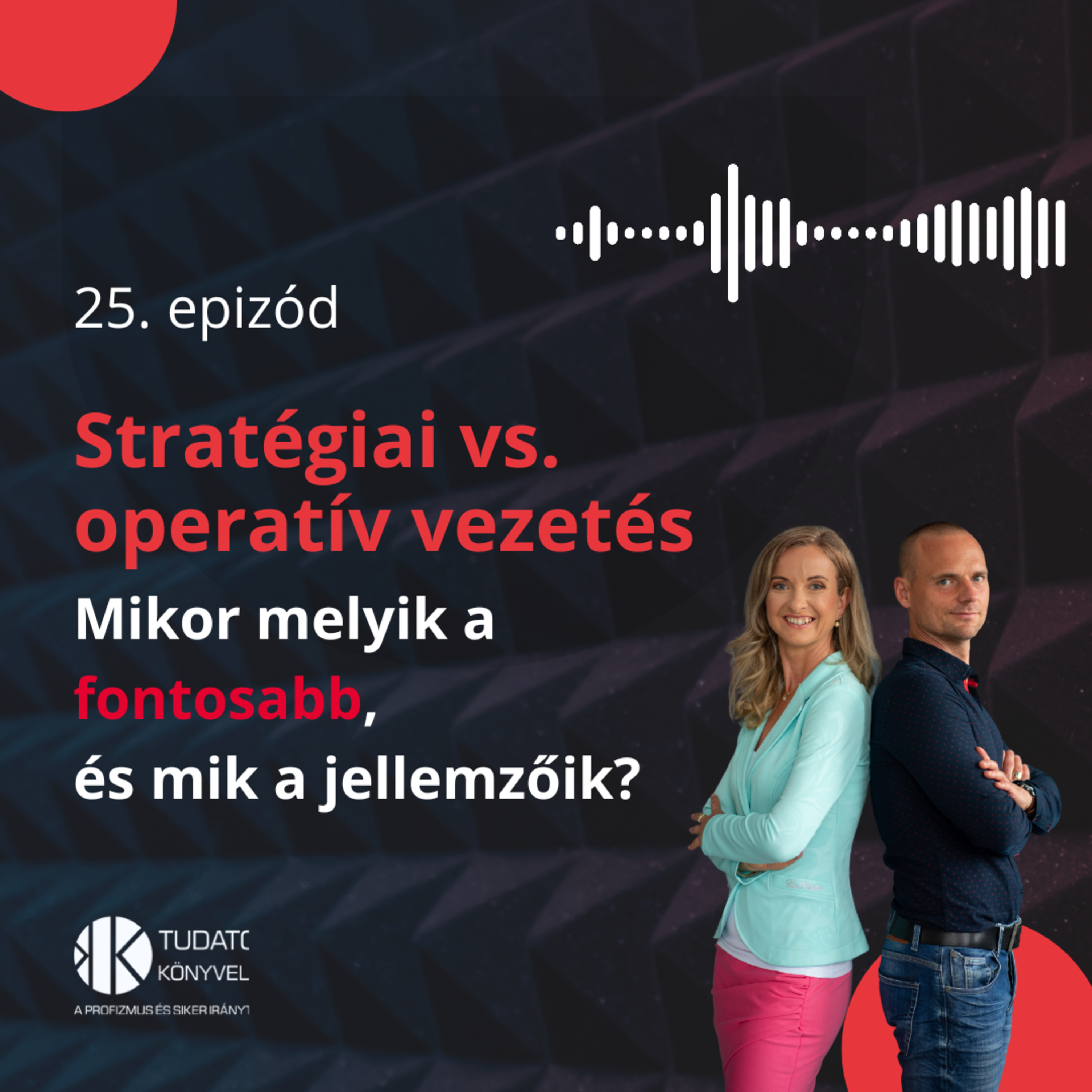 25. Stratégiai vezetés kontra operatív vezetés – melyik a fontosabb? episode artwork