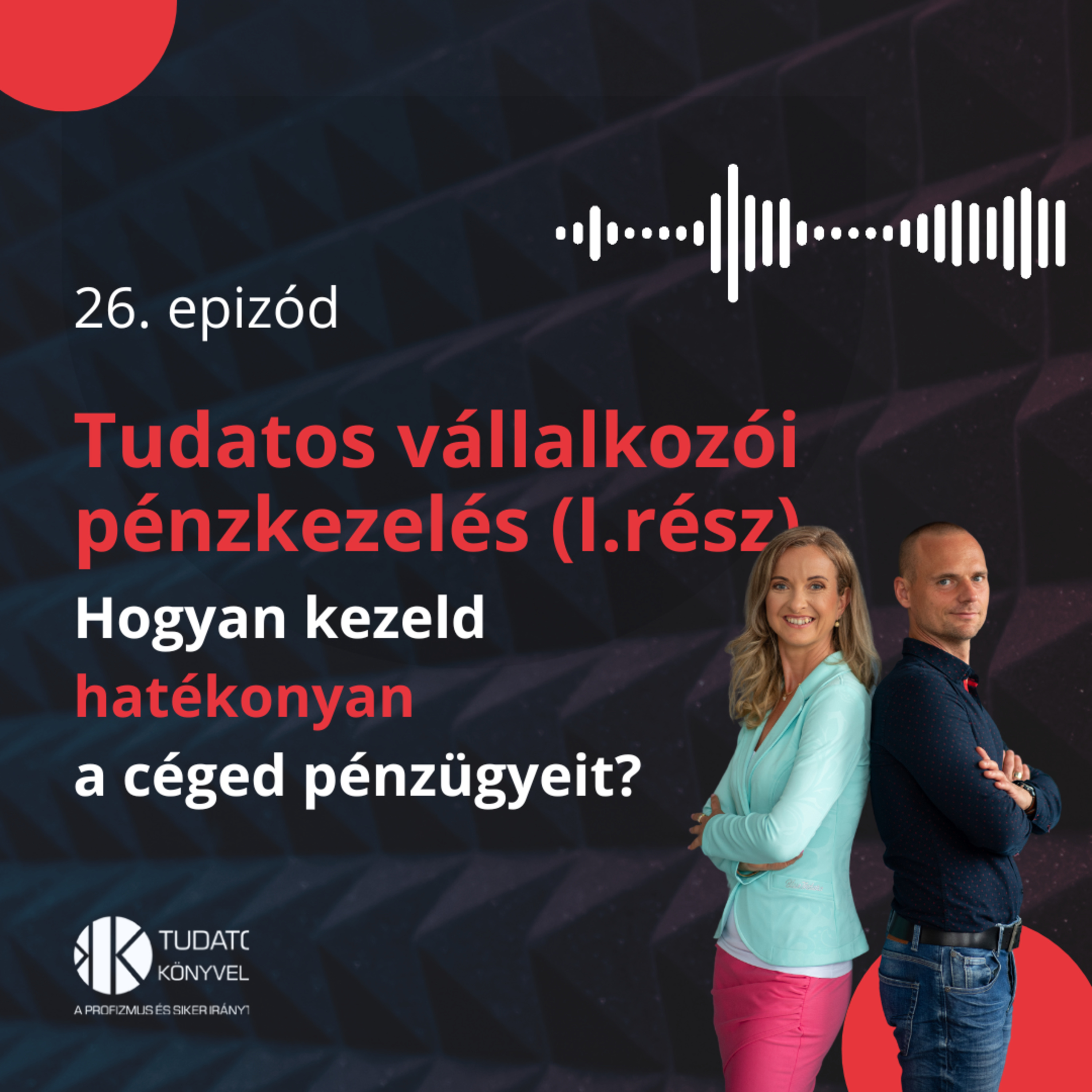 26. Tudatos vállalkozói pénzkezelés I. rész (Hogyan kezeld a céged pénzügyeit?) episode artwork