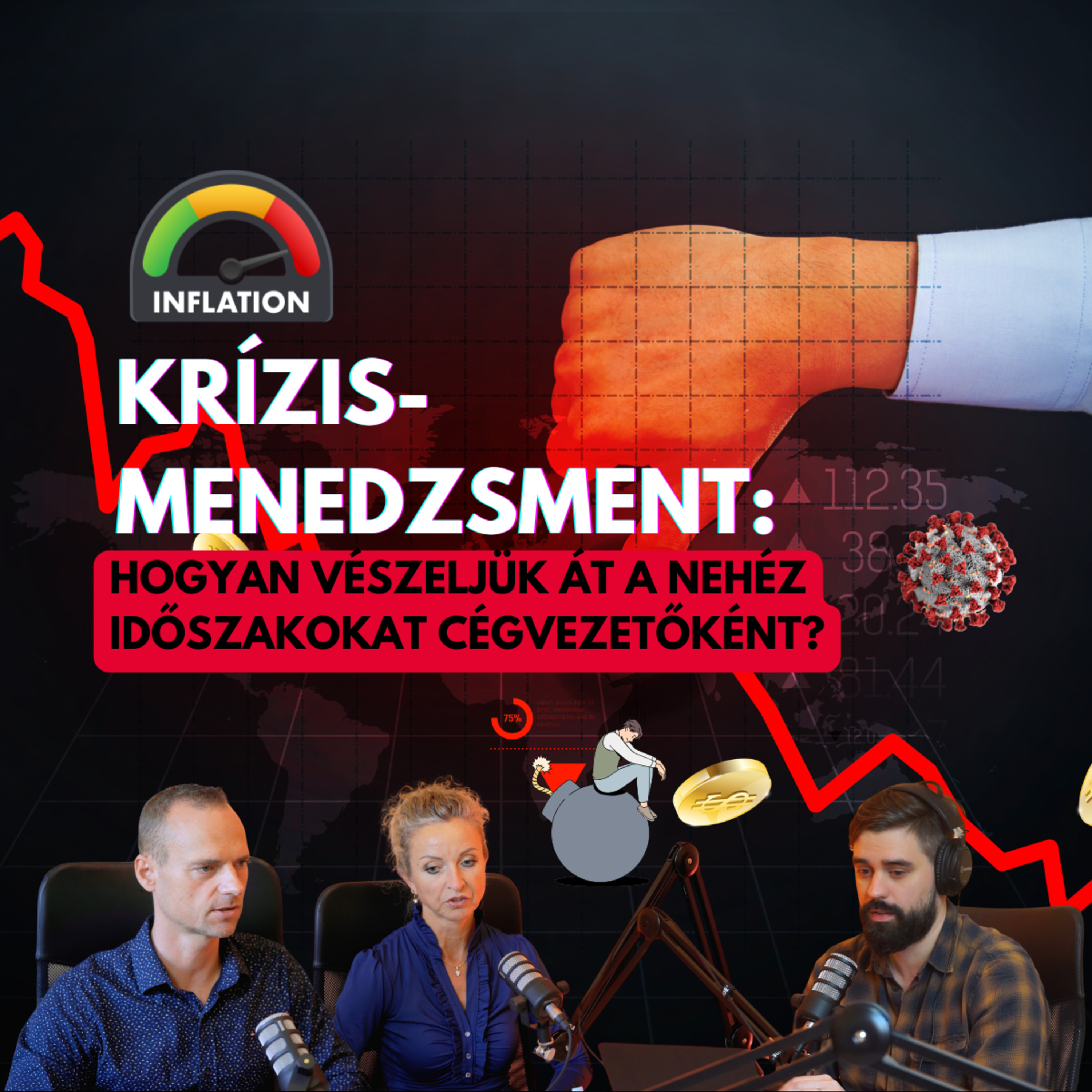 28. Kríziskezelés: Hogyan vészeljük át a nehéz időszakokat cégvezetőként? episode artwork