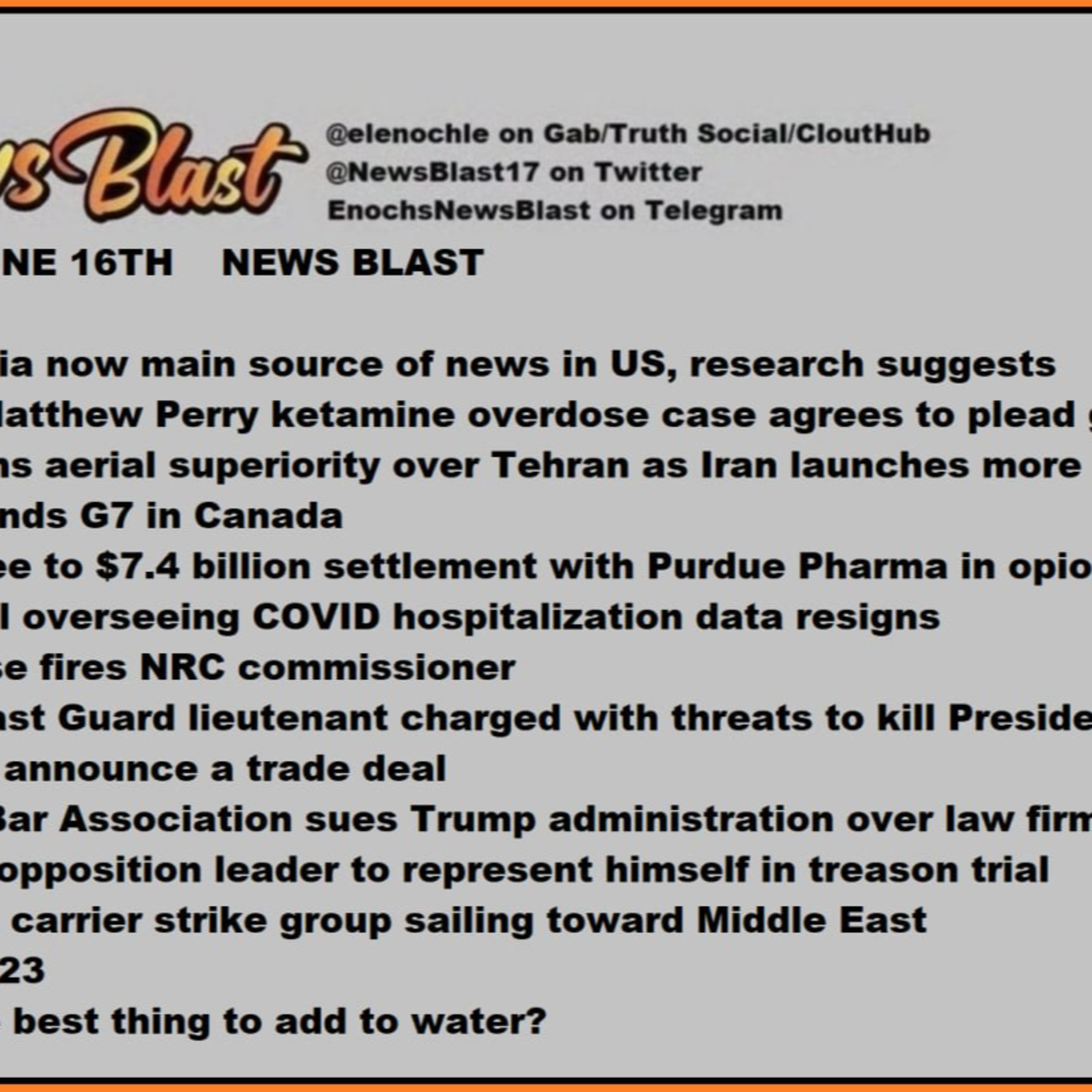 Monday, June 16, 2025 News Blas episode artwork