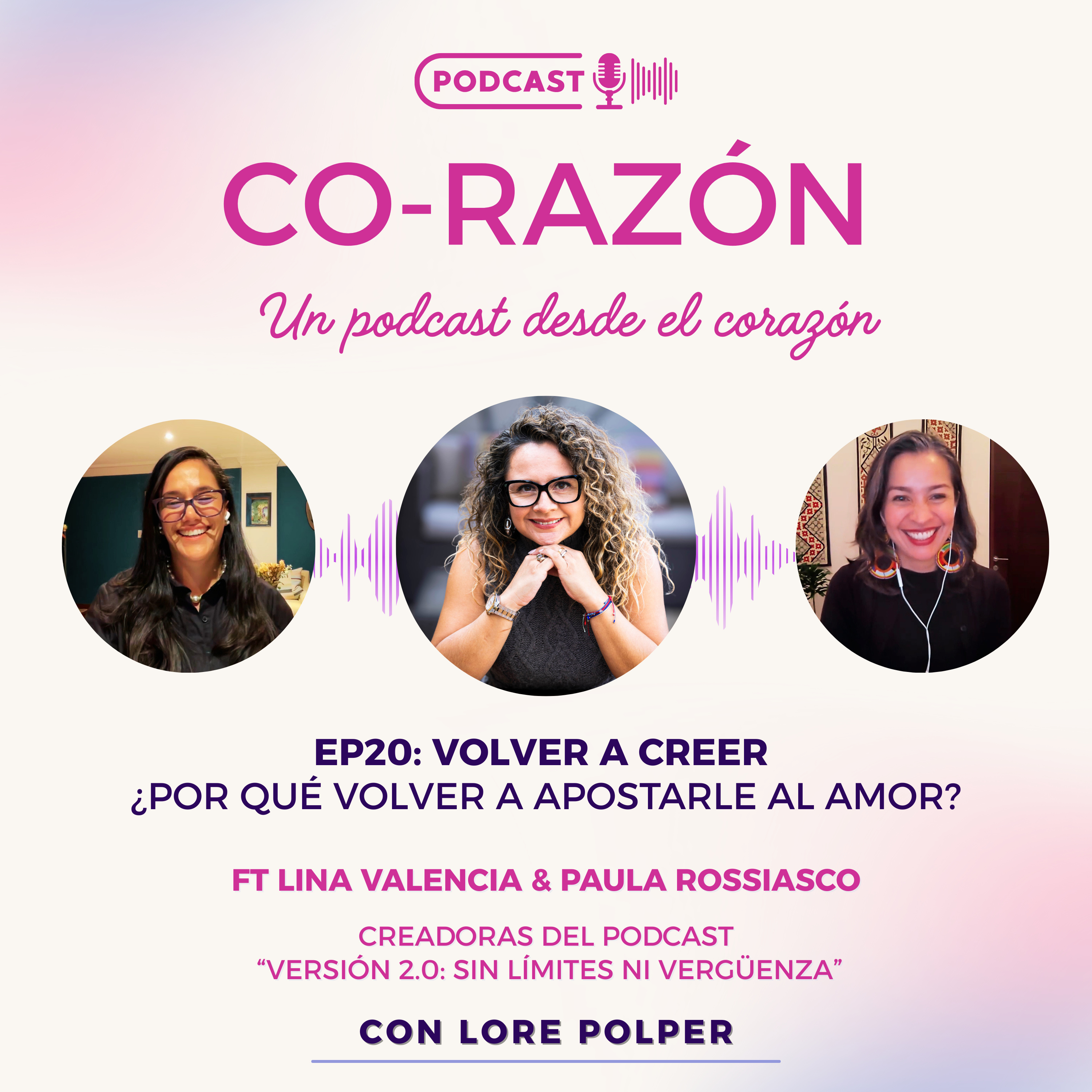 🎙️ EP20 — Volver a creer episode artwork
