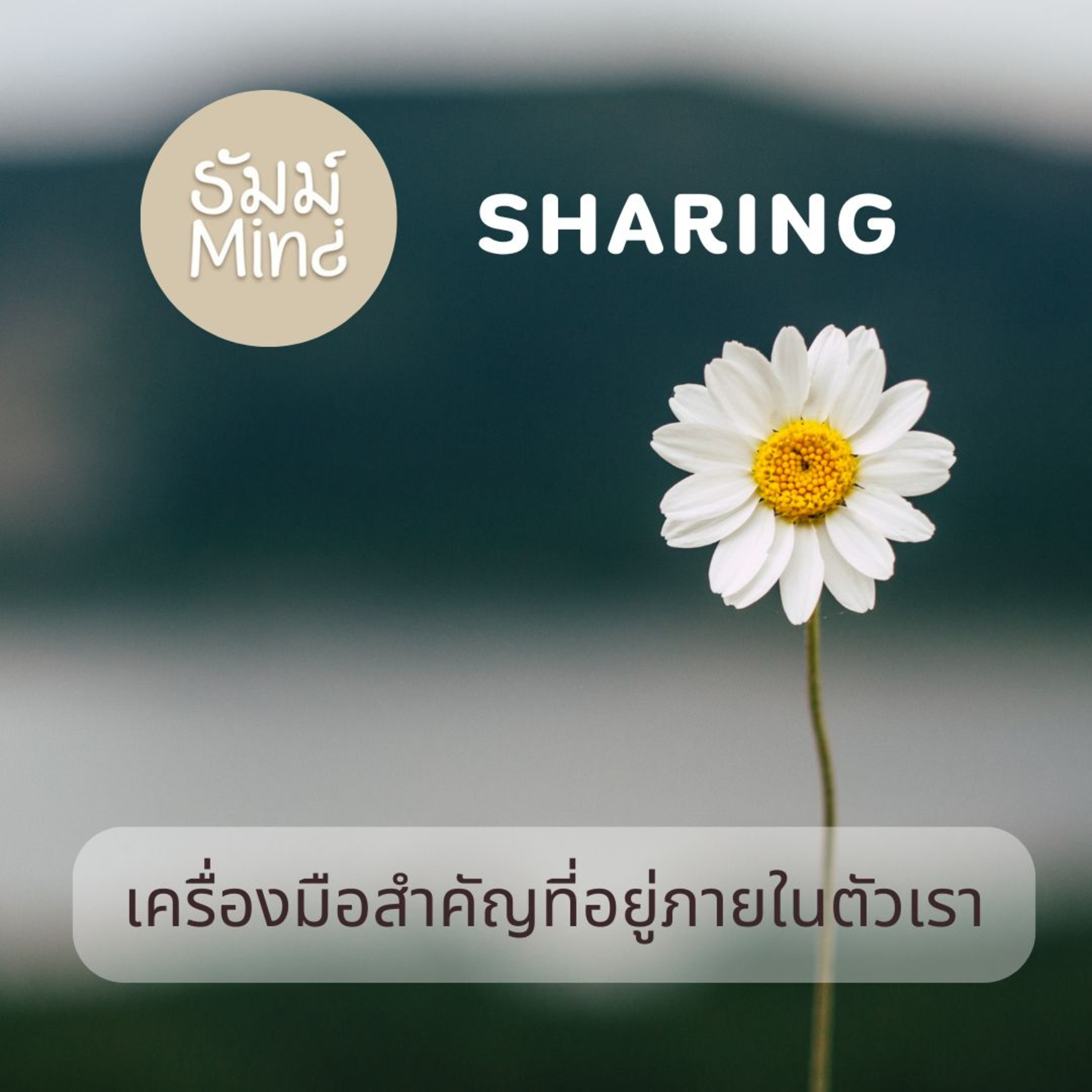 ธัมม์Mind Sharing - 08 - เครื่องมือสำคัญที่อยู่ภายในตัวเรา episode artwork