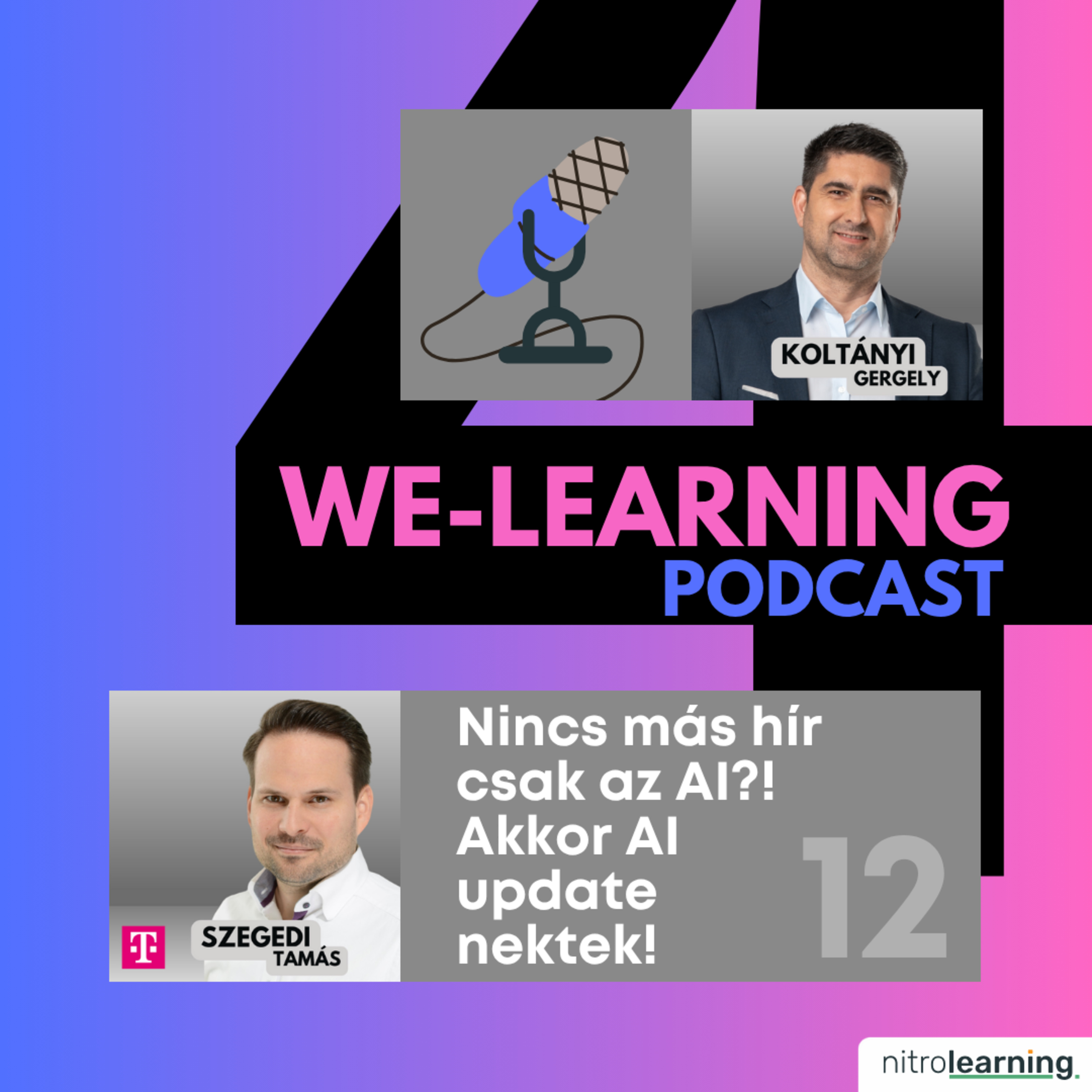 Nincs más hír csak az AI?! Akkor AI update nektek! episode artwork