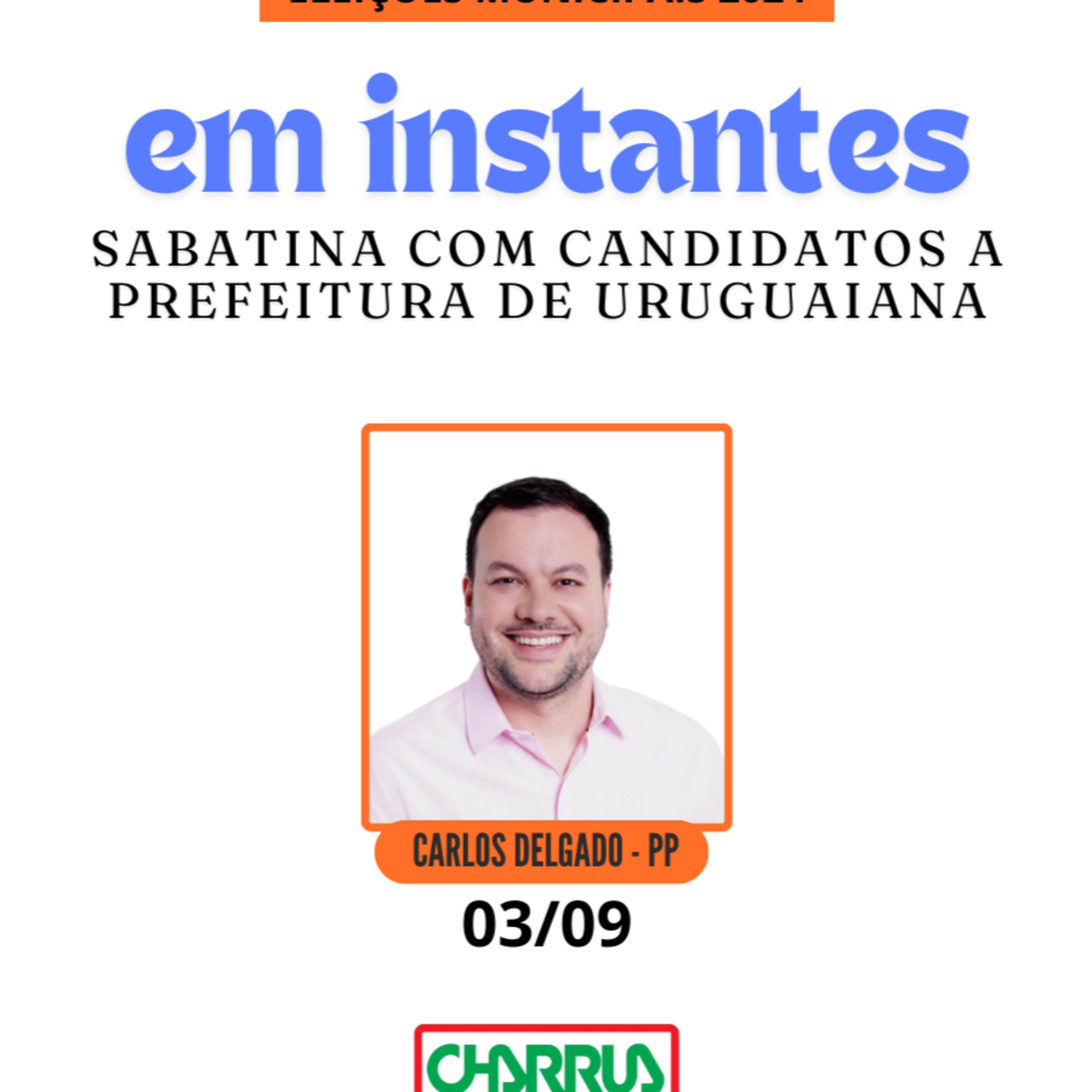 ELEIÇÕES 2024 | ENTREVISTA COM CARLOS DELGADO (PP) | JORNAL DA MANHÃ | 03.09.2024 episode artwork