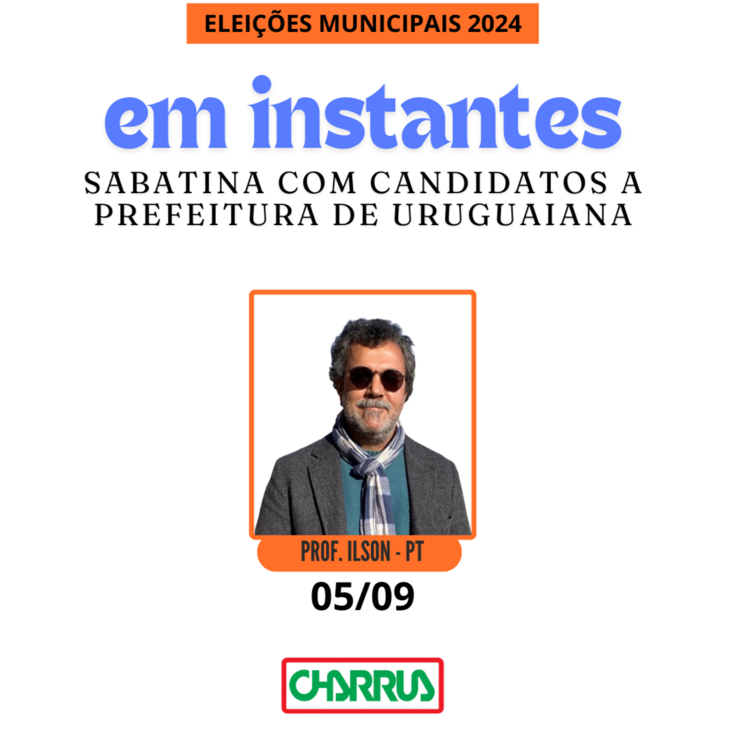 ELEIÇÕES 2024 | ENTREVISTA COM PROF. ILSON (PT) | JORNAL DA MANHÃ | 05.09.2024 episode artwork