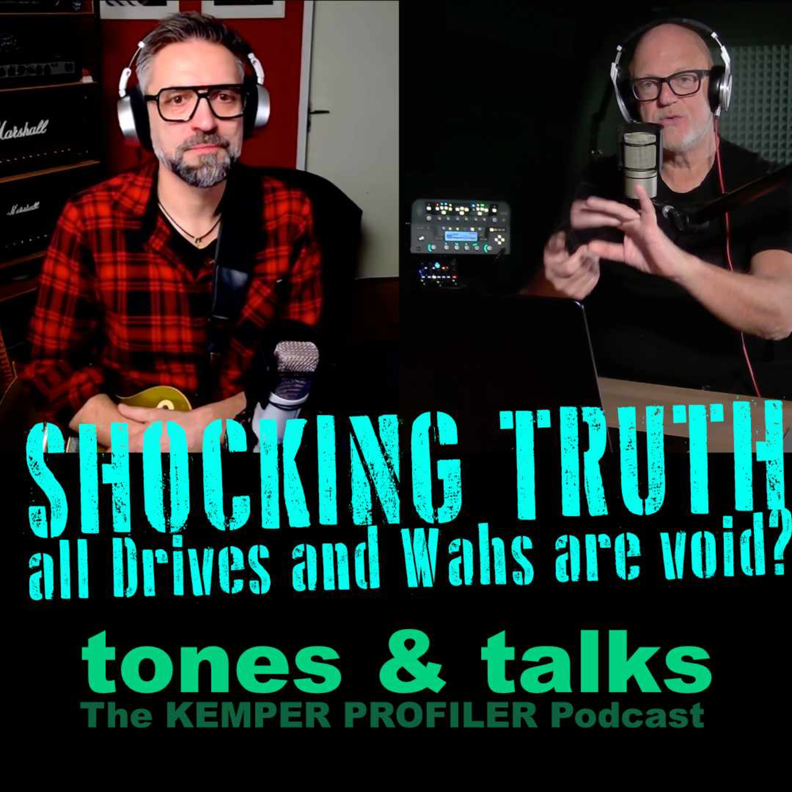 KEMPER PROFILER - Tones & Talks - Shocking Truth: proper EQ voids Drives and Wahs episode artwork