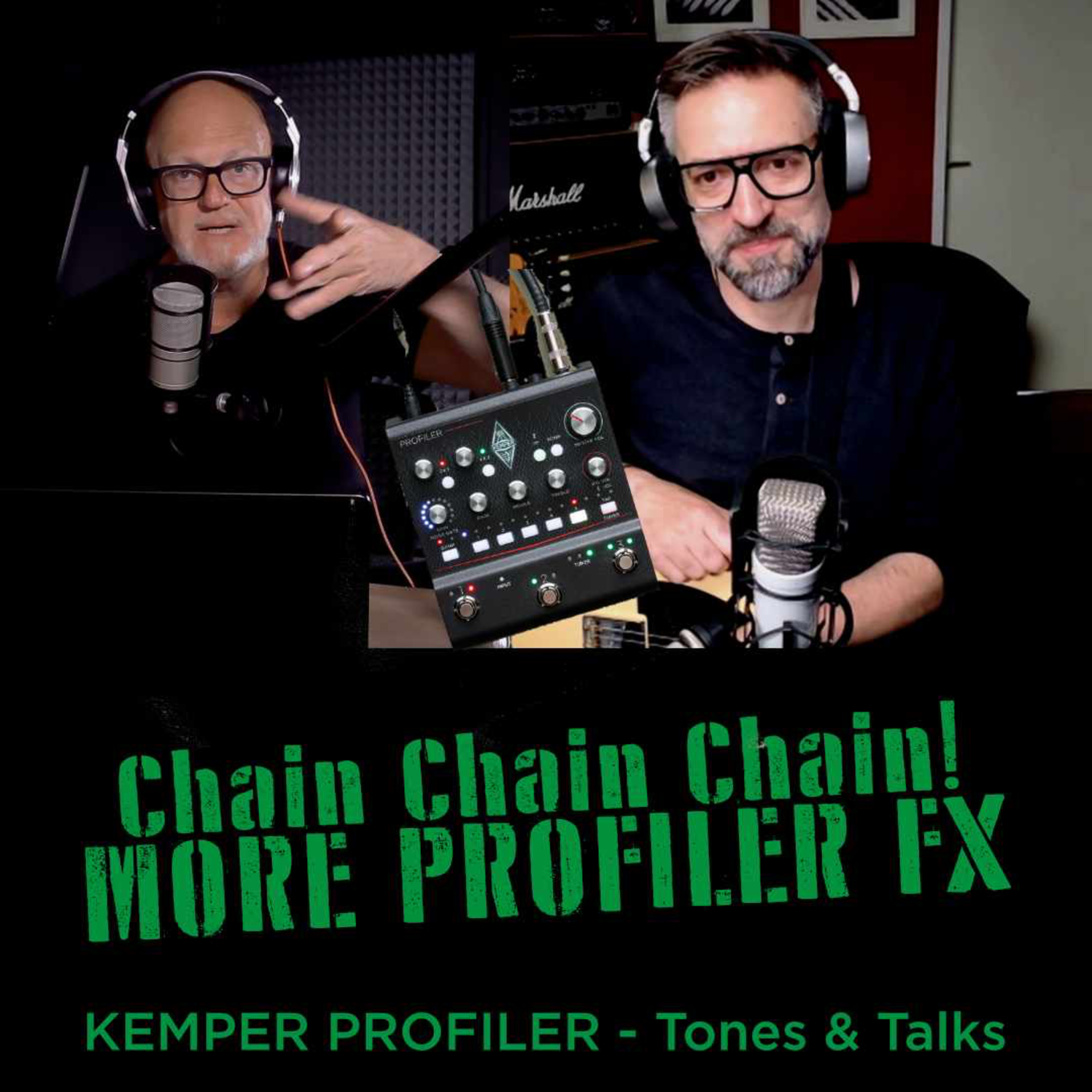 KEMPER PROFILER - Tones & Talks - New FX chain for the PLAYER (free) episode artwork