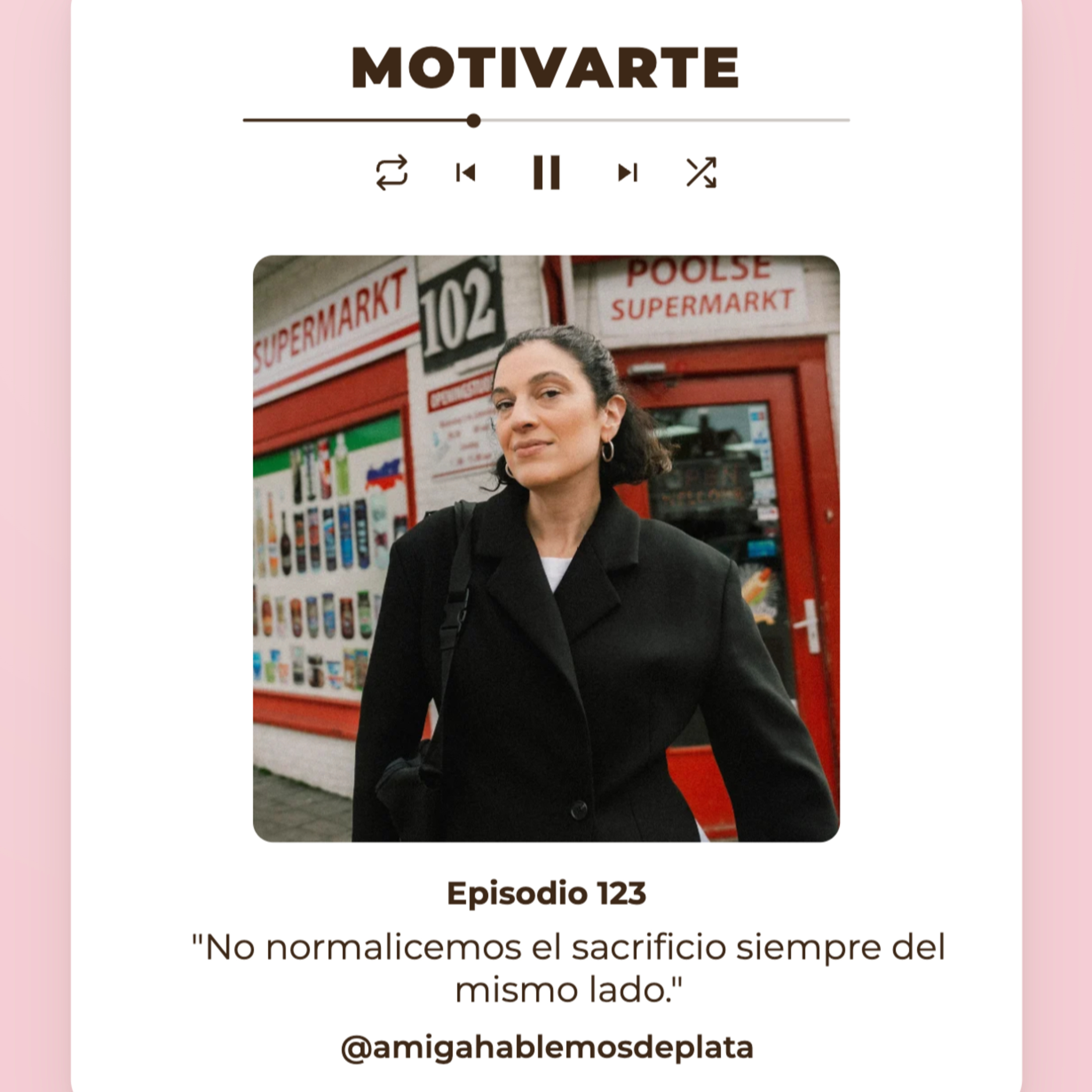 Episodio 123: "No normalicemos el sacrificio siempre del mismo lado", con @amigahablemosdelplata episode artwork