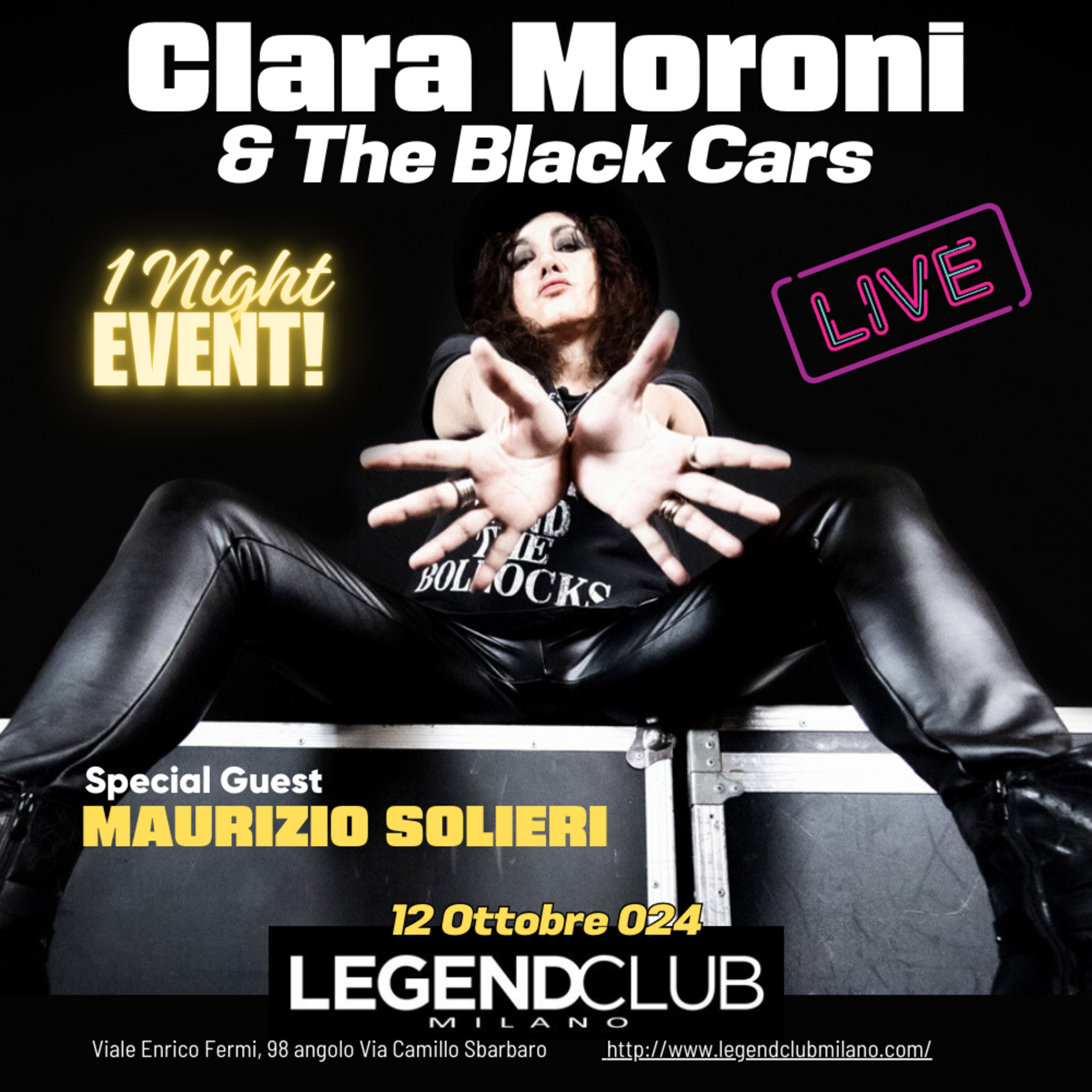 CLARA MORONI: il ritorno Live di una grande artista! (28/09/24) episode artwork
