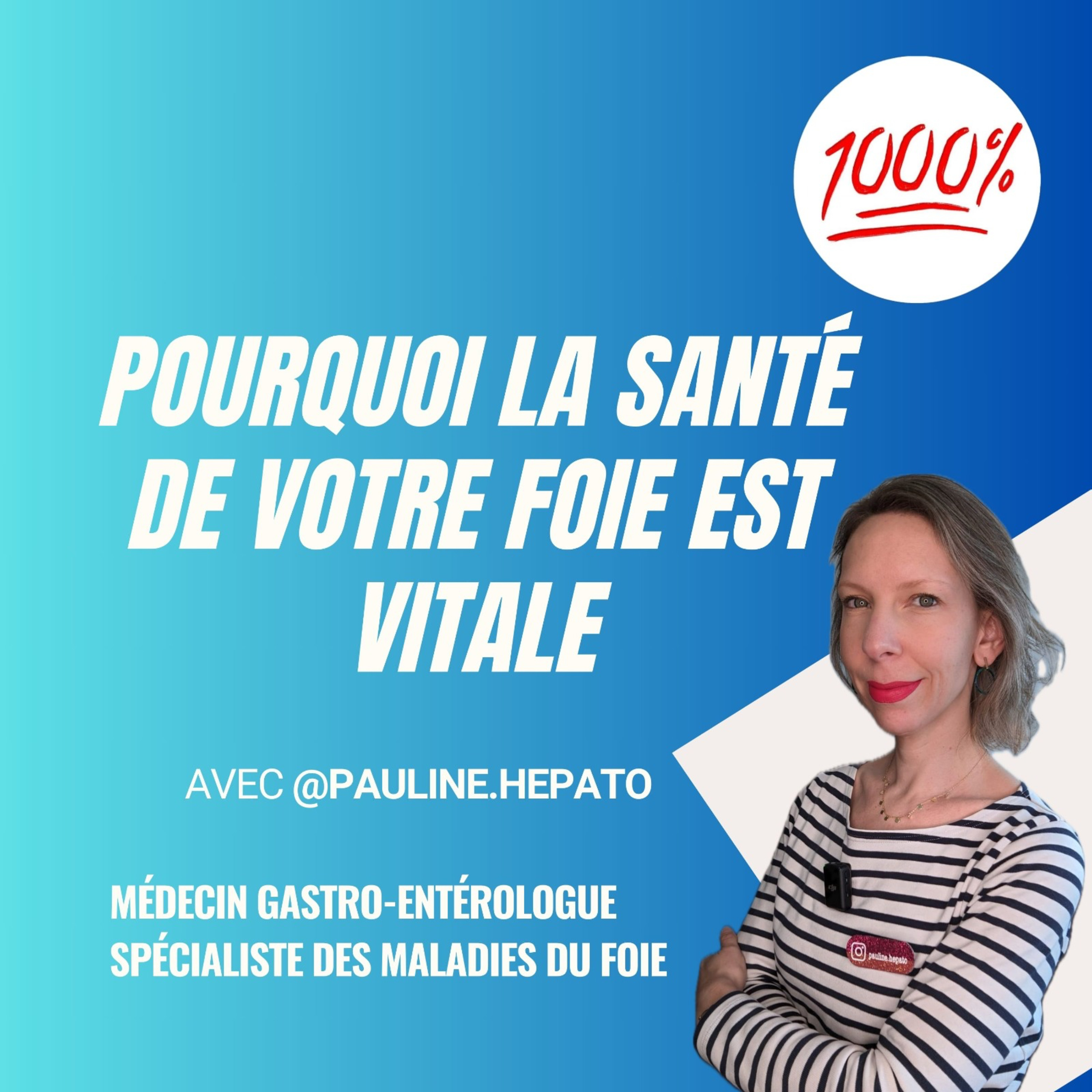 21% : POURQUOI LA SANTE DE VOTRE FOIE EST VITALE, avcec DR PAULINE GUILLOUCHE ( @pauline.hepato ) episode artwork