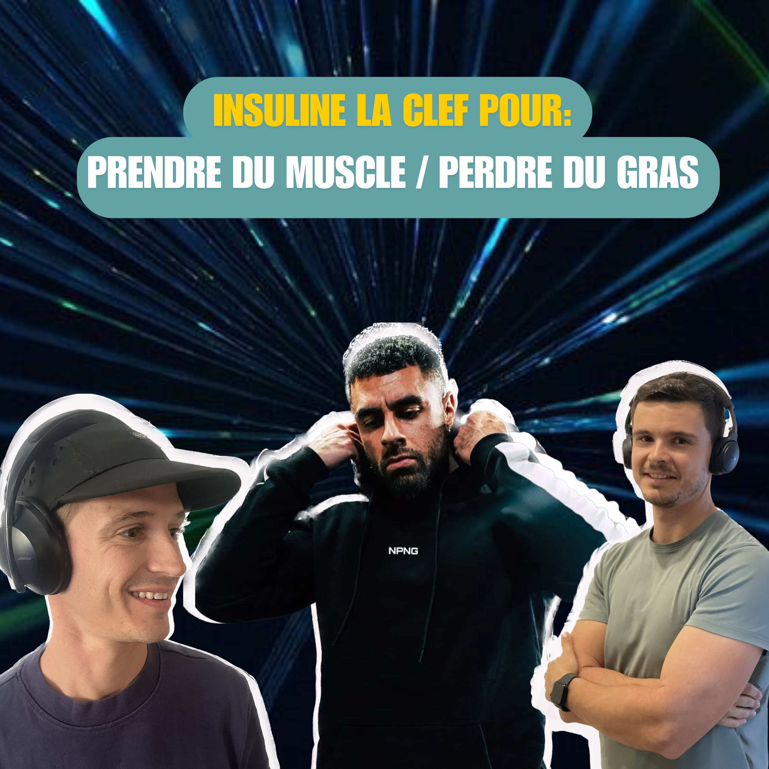 24% : INSULINE, CLE DE LA PRISE DE MASSE / PERTE DE GRAS, avec ACHZOD episode artwork