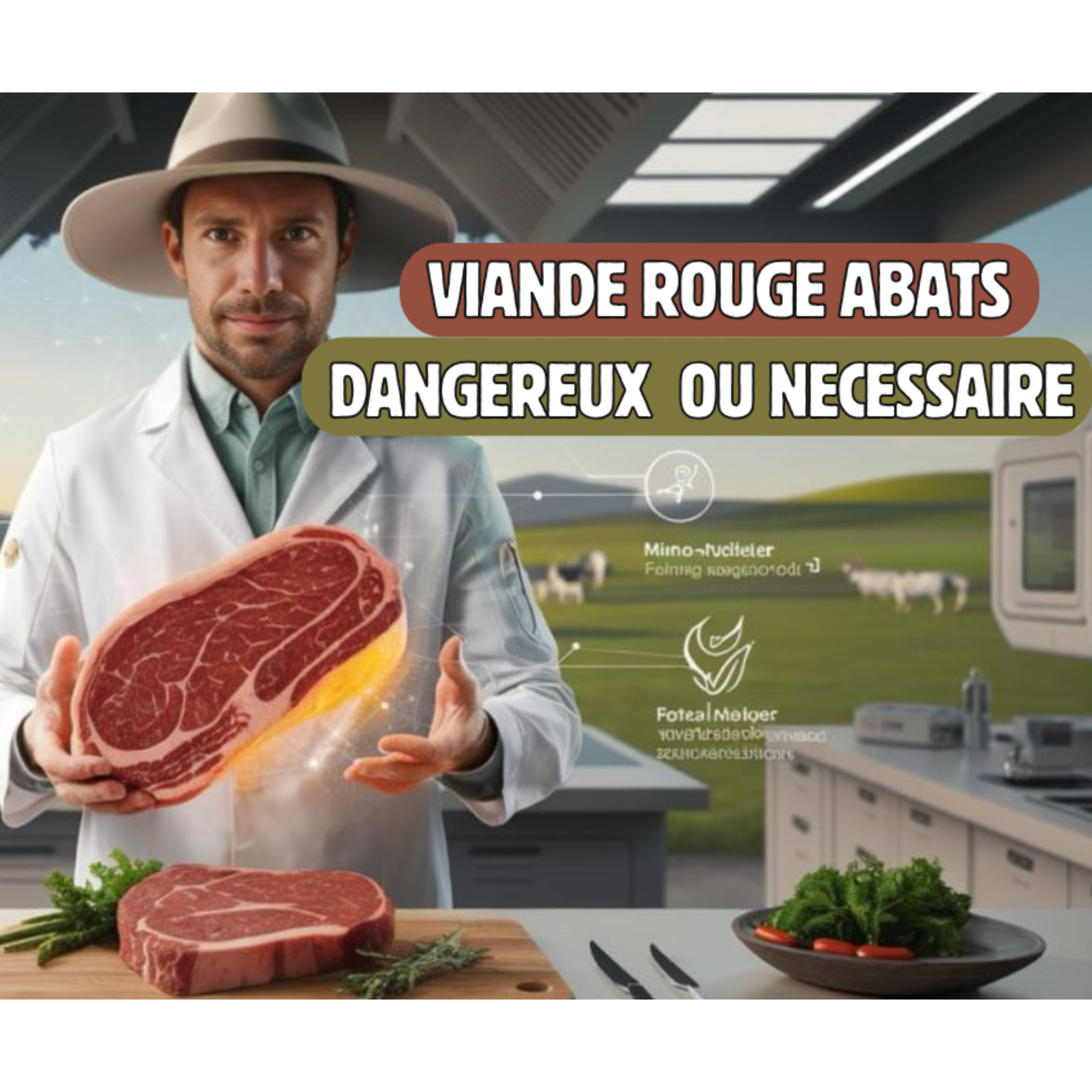 55% : VIANDE ABAT : DANGEREUX OU ESSENTIEL A NOTRE SANTE  episode artwork