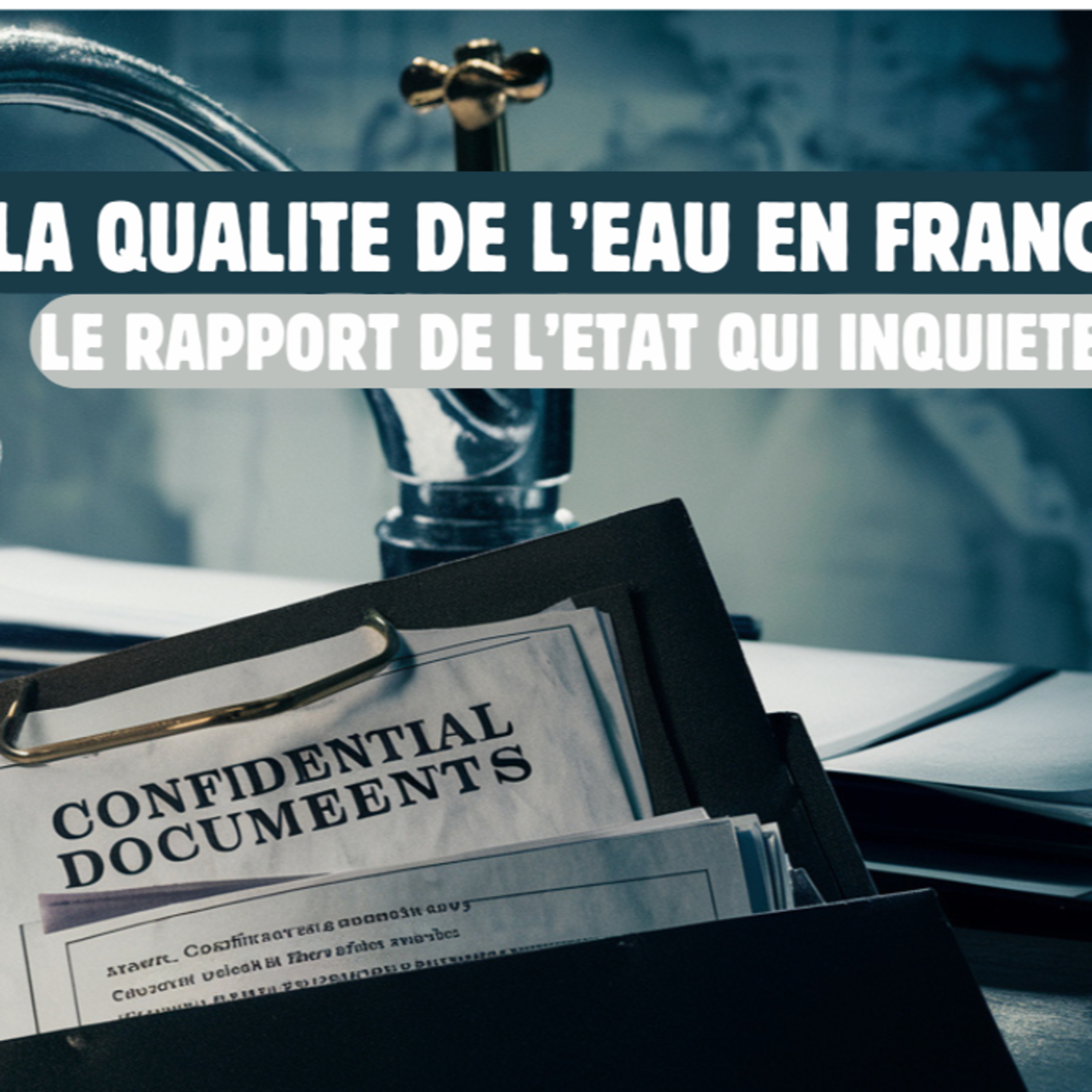 56% : QUE PENSEZ DE L'EAU DU ROBINET ? LE NOUVEAU RAPPORT QUI INQUIETE L'ETAT  episode artwork