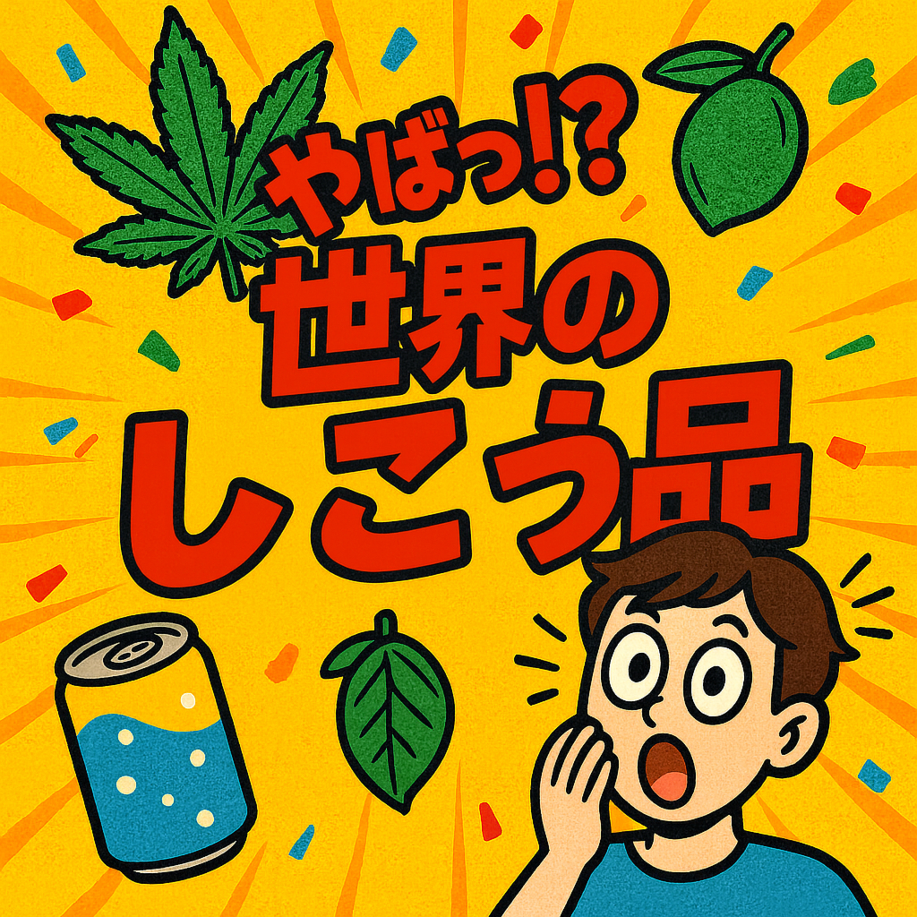 57.大麻・檳榔・ストゼロ！？世界のちょっと危ない嗜好品/世界的有點危險的嗜好品