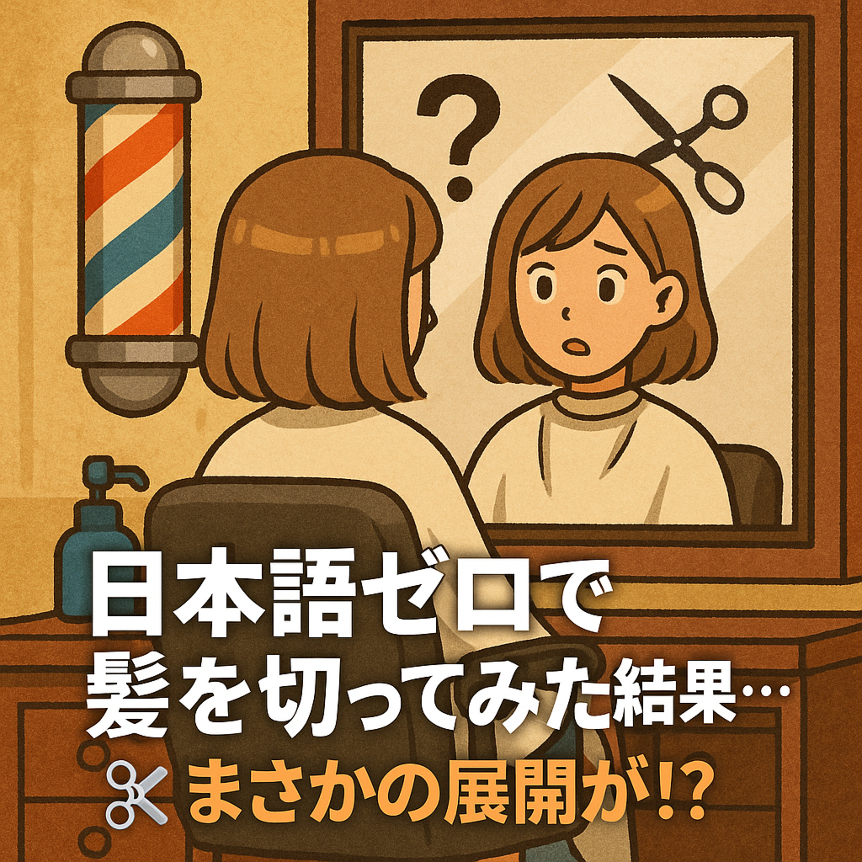 66.日本人の髪型って独特？｜耳が聞こえない床屋さんとの出会い/日本人的髮型很特別嗎？遇見一位聽不見的理髮師
