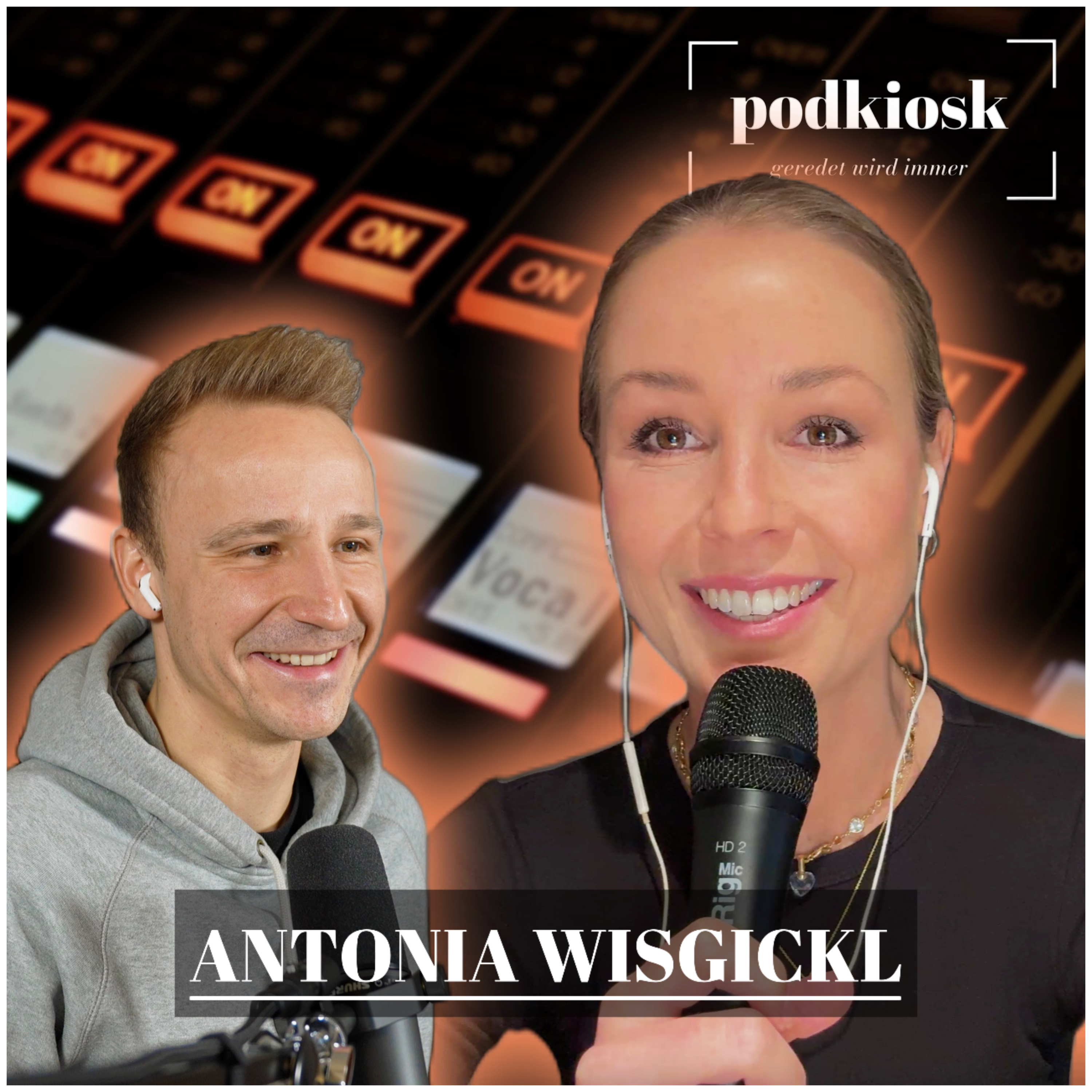 Antonia Wisgickl – Ich leg' mich ins Bett und mein Kopf geht weiter | Podkiosk | S2 - E4 episode artwork