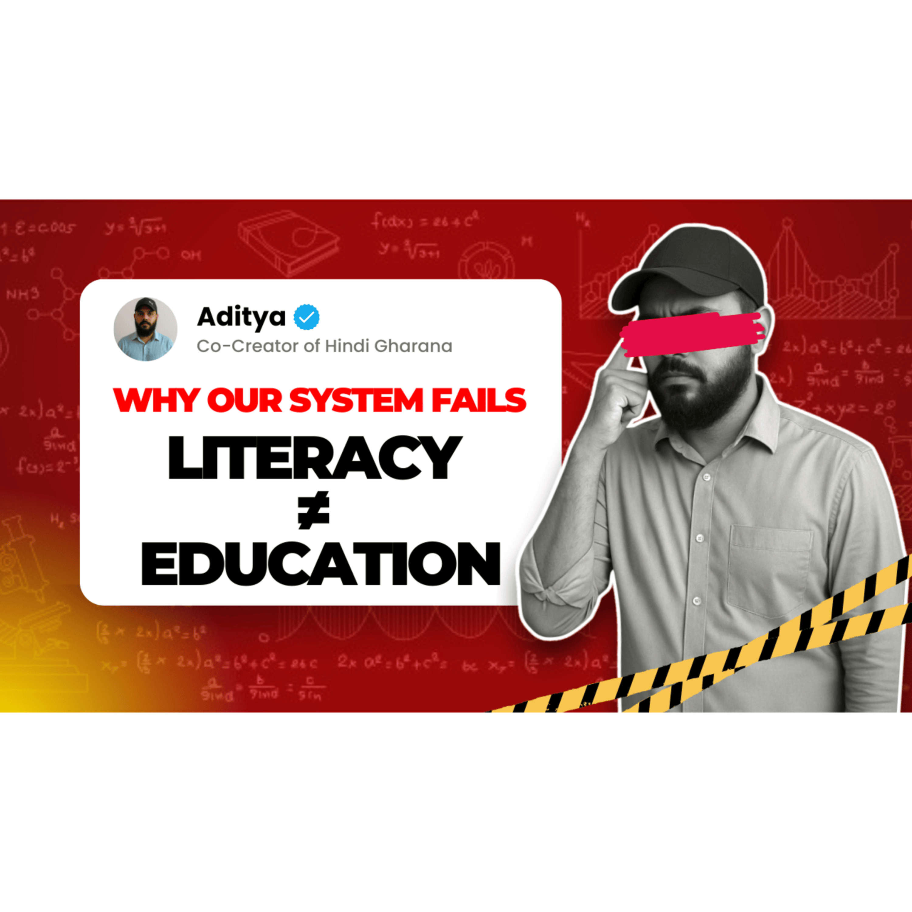 Why India’s Education System is a Total SCAM? | Education vs Literacy | Hindi Gharana episode artwork