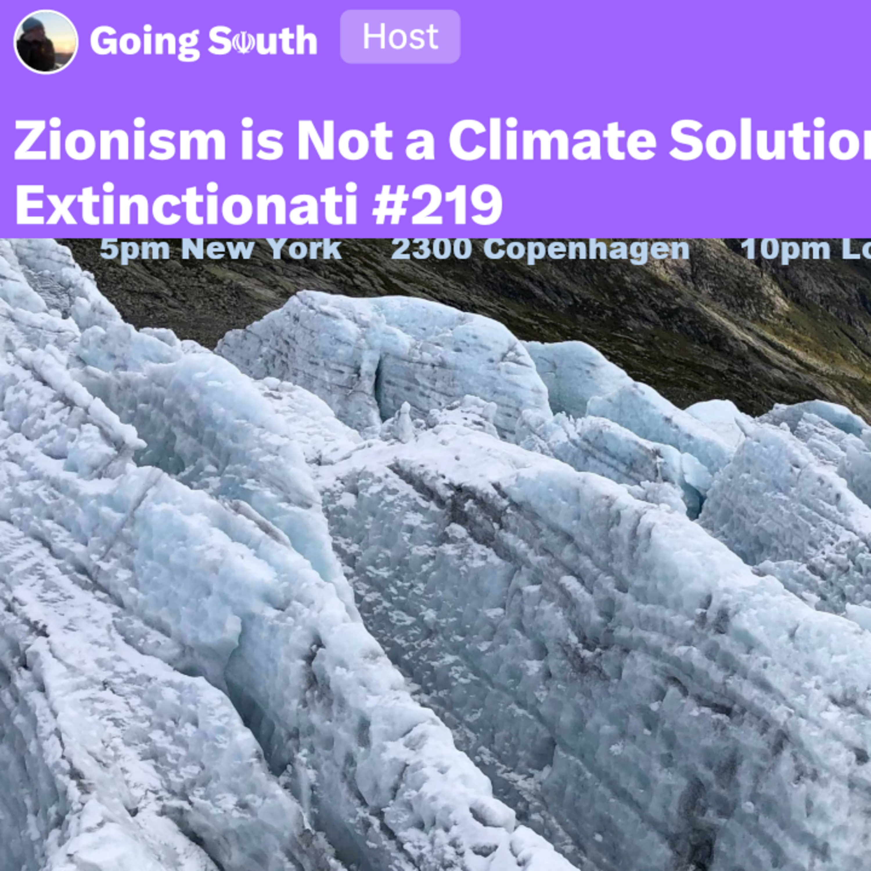 Zionism is Not a Climate Solution 🌎💚 Extinctionati #219 episode artwork