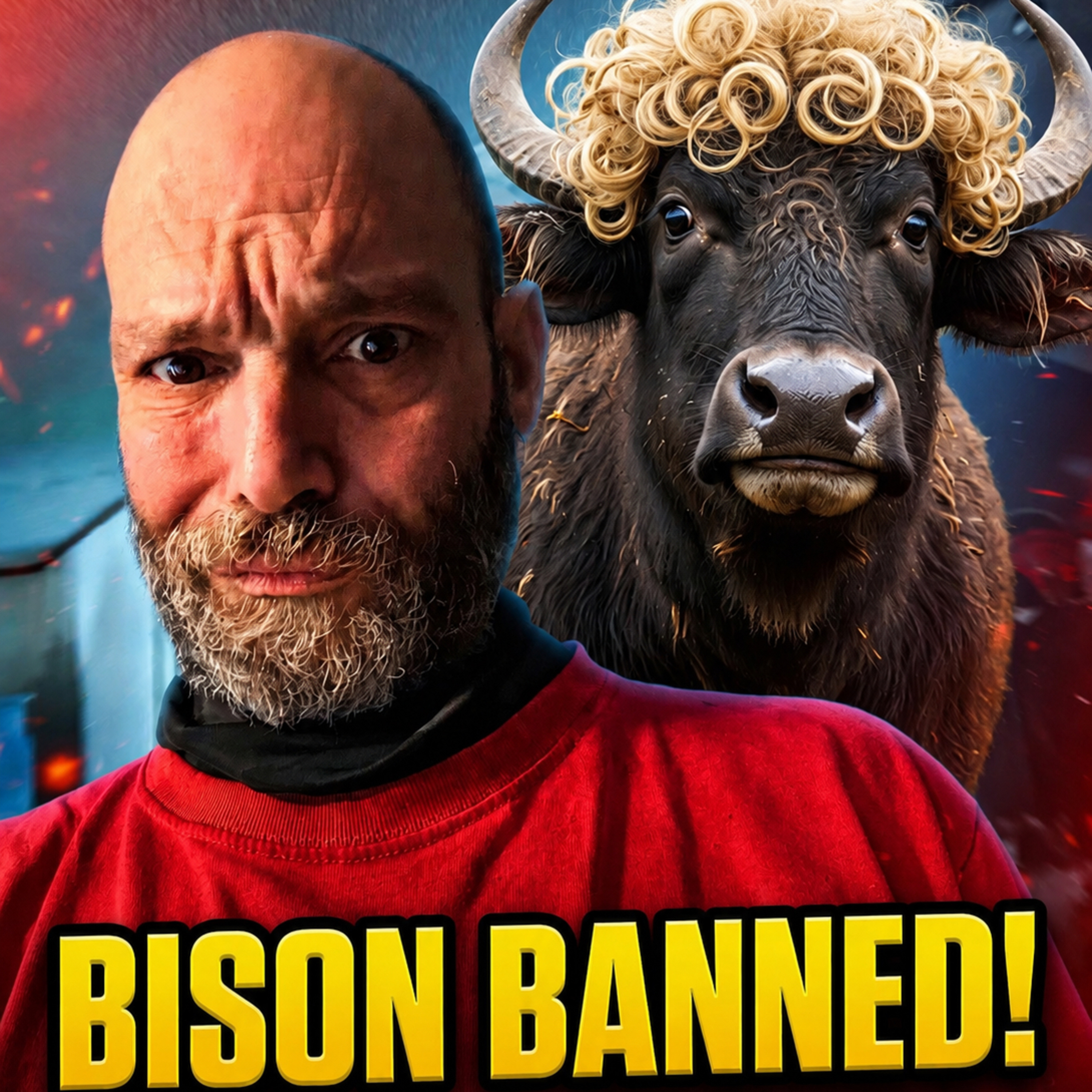 Trumps War on Bison, a Buffalo with a Trump hairline, and Iran updates. episode artwork