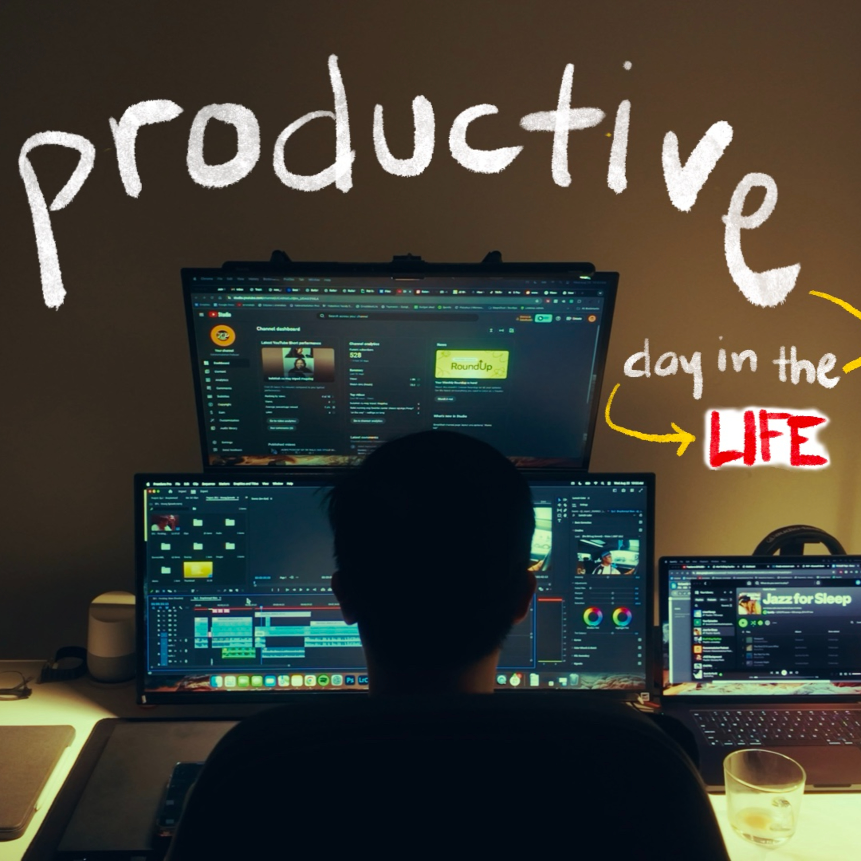 PRODUCTIVE DAY IN THE LIFE ROUTINE AS A CONTENT CREATOR episode artwork