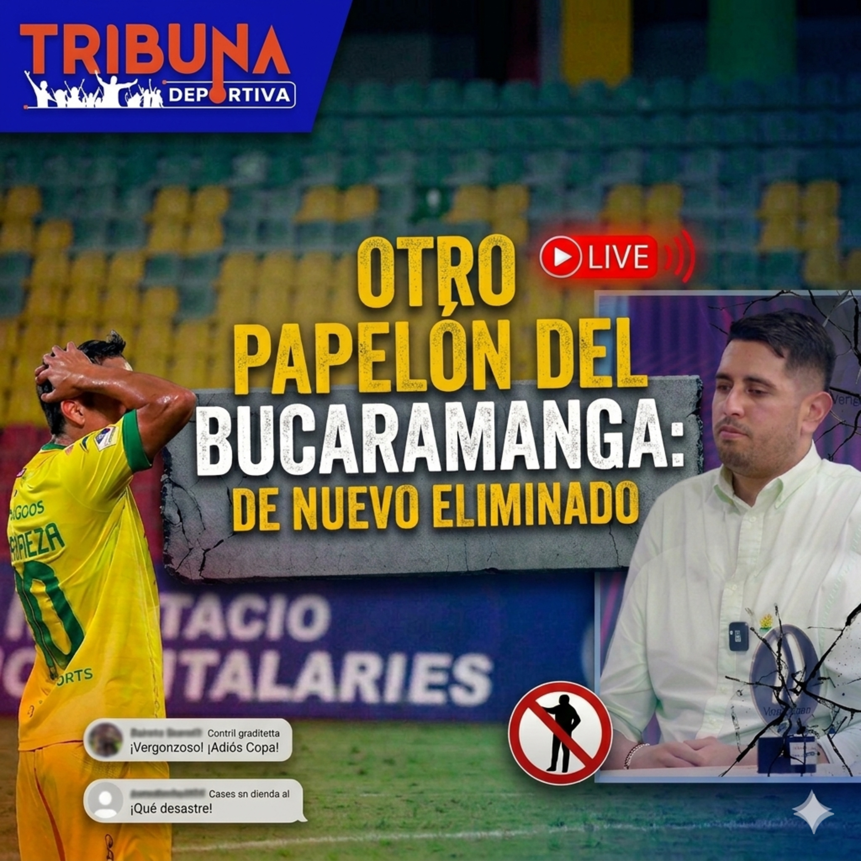 Otro papelón del Atlético Bucaramanga: de nuevo eliminado episode artwork