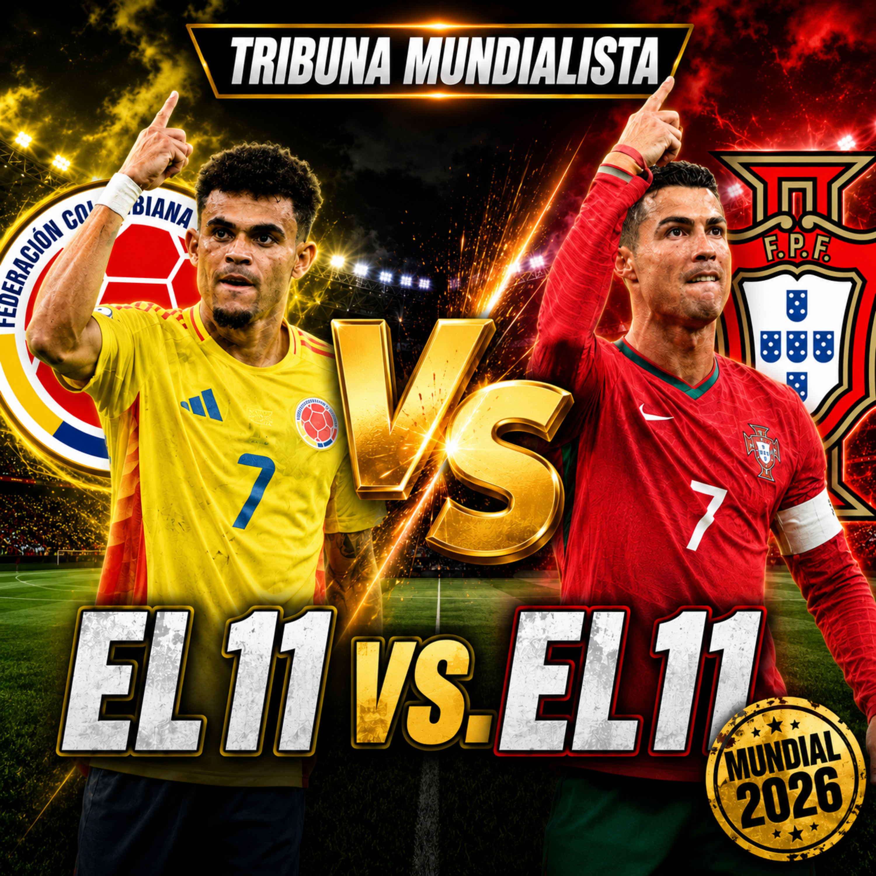 Colombia vs. Portugal: así se comparan las dos nóminas por el liderato del Grupo K episode artwork