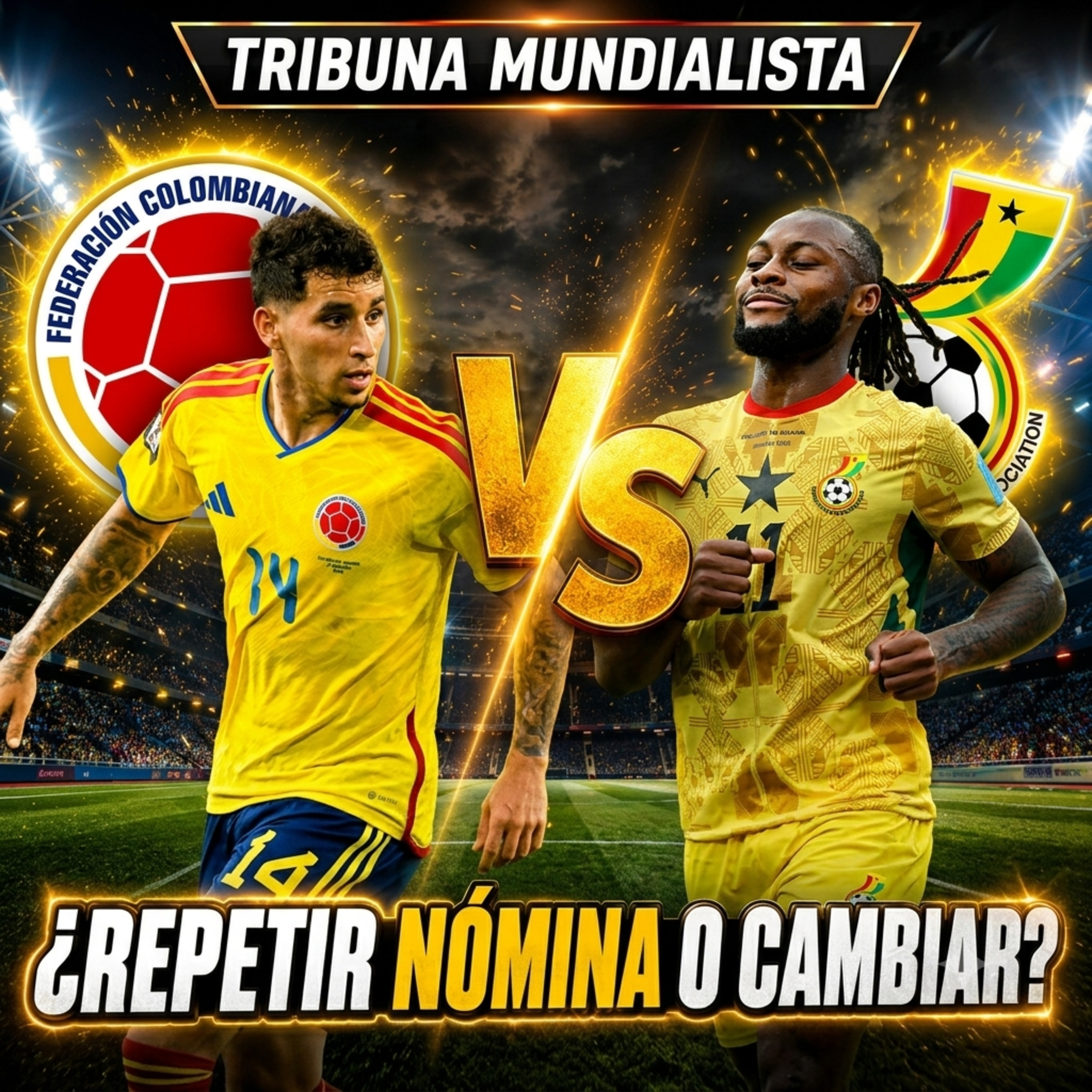 Colombia vs. Ghana, ¿Néstor Lorenzo debe dejar la misma nómina o qué cambios haría? episode artwork