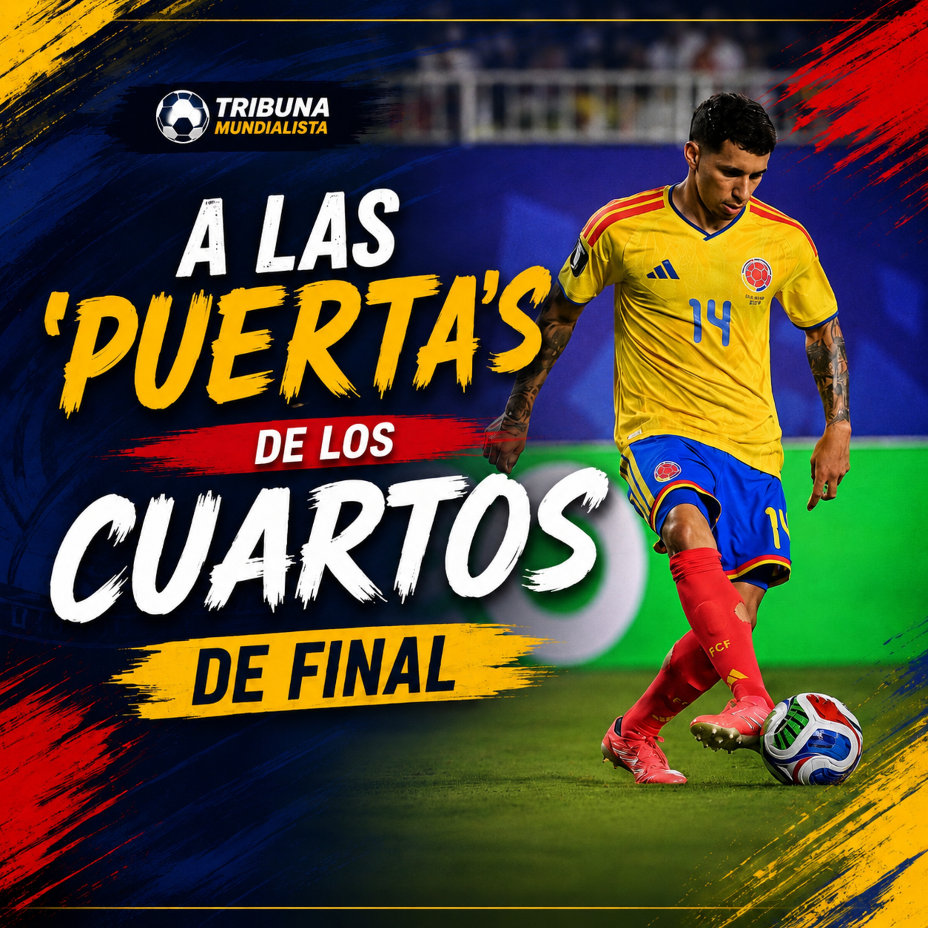 Colombia vs. Suiza, por el último cupo a cuartos de final  episode artwork