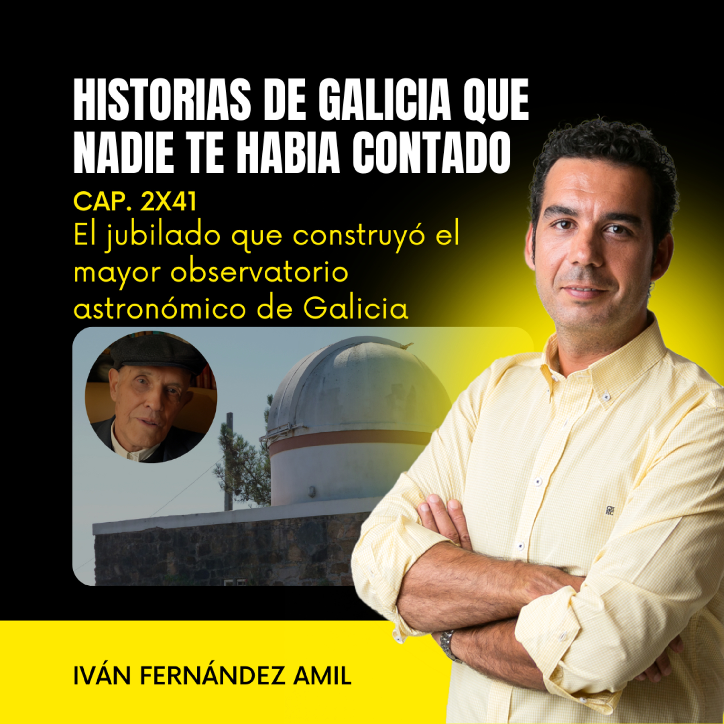 Pepe Zarragrande, el jubilado que construyó el mayor observatorio astronómico de Galicia episode artwork