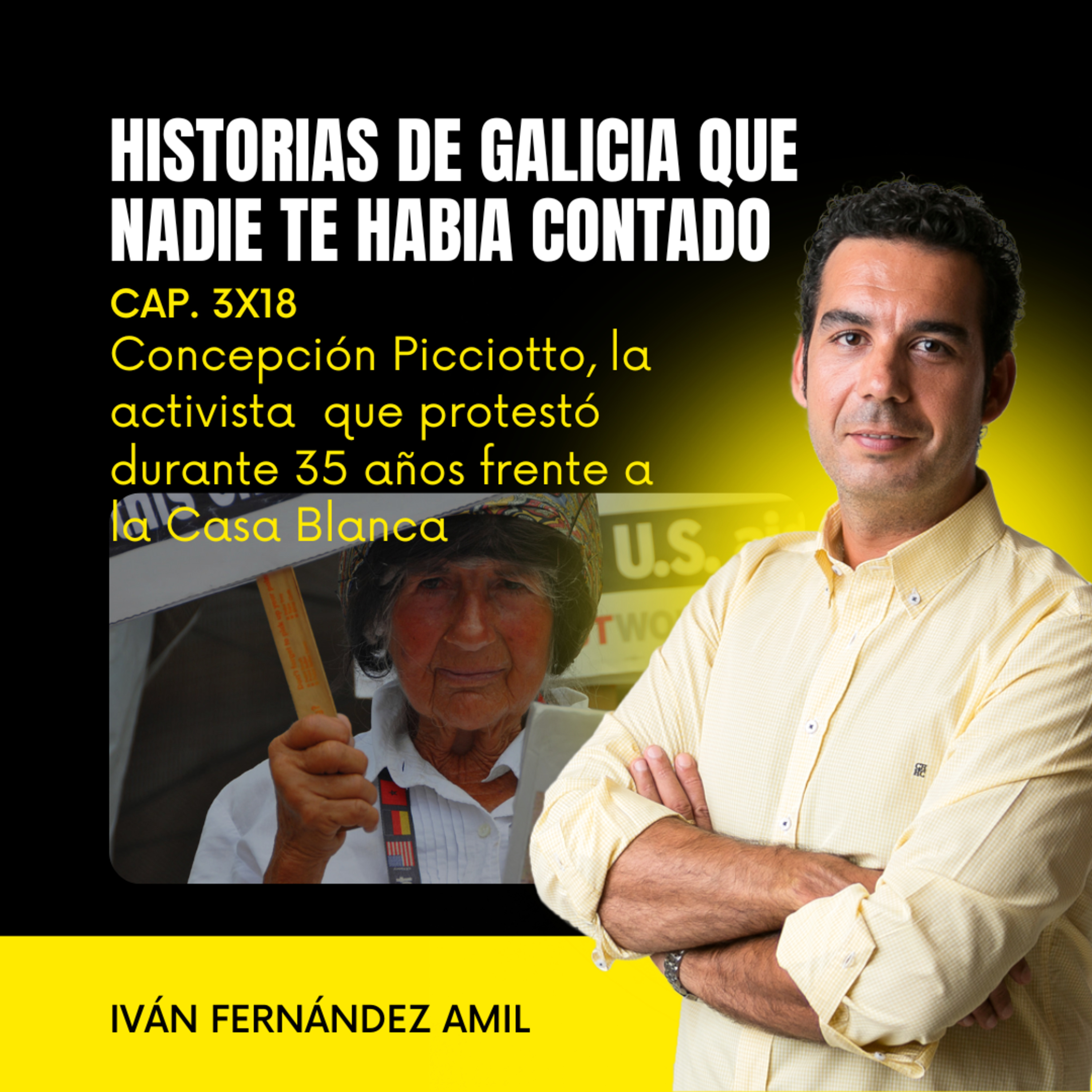 Concepción Picciotto, la activista gallega que protestó durante 35 años frente a la Casa Blanca episode artwork