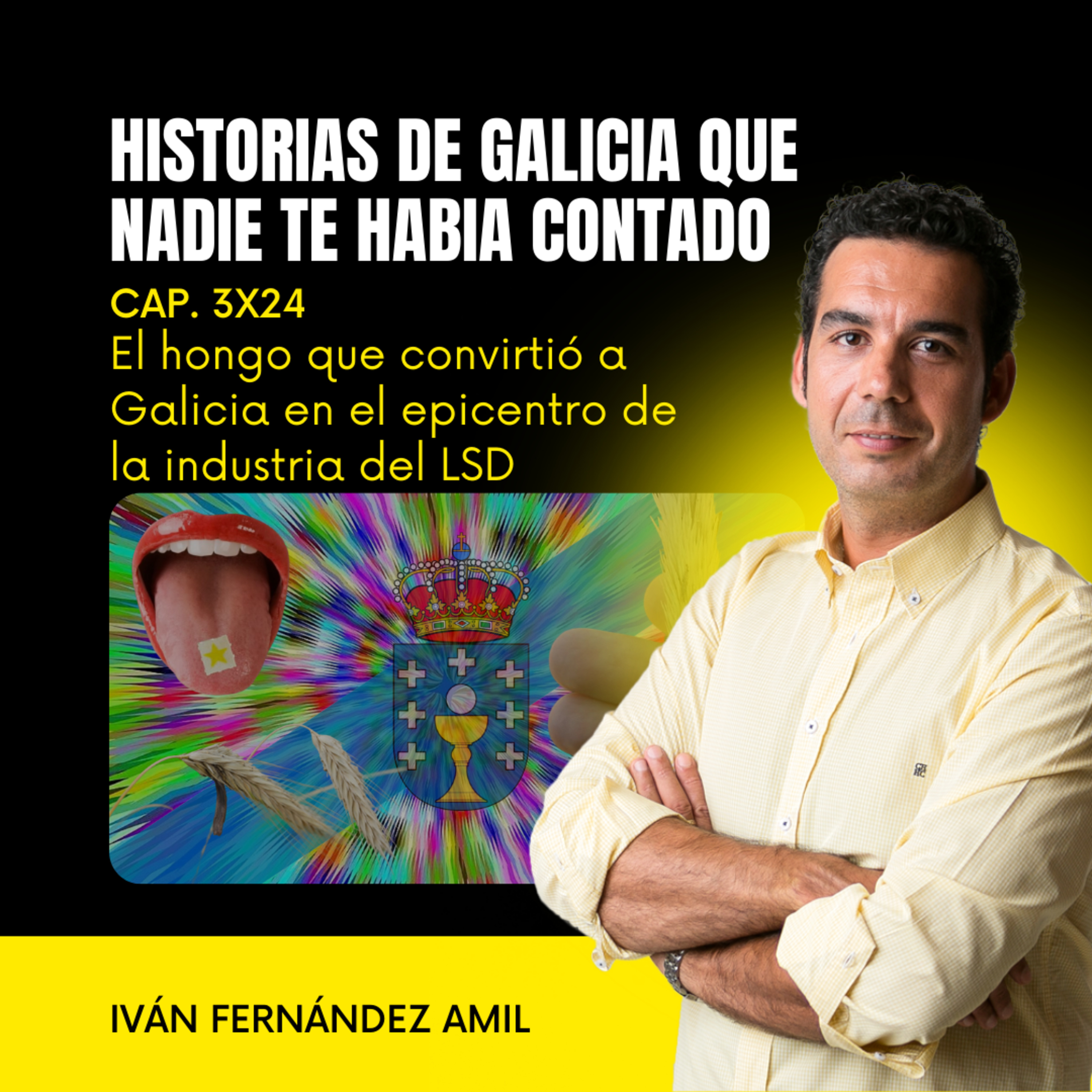El hongo alucinógeno que convirtió a Galicia en el epicentro de la industria del LSD
