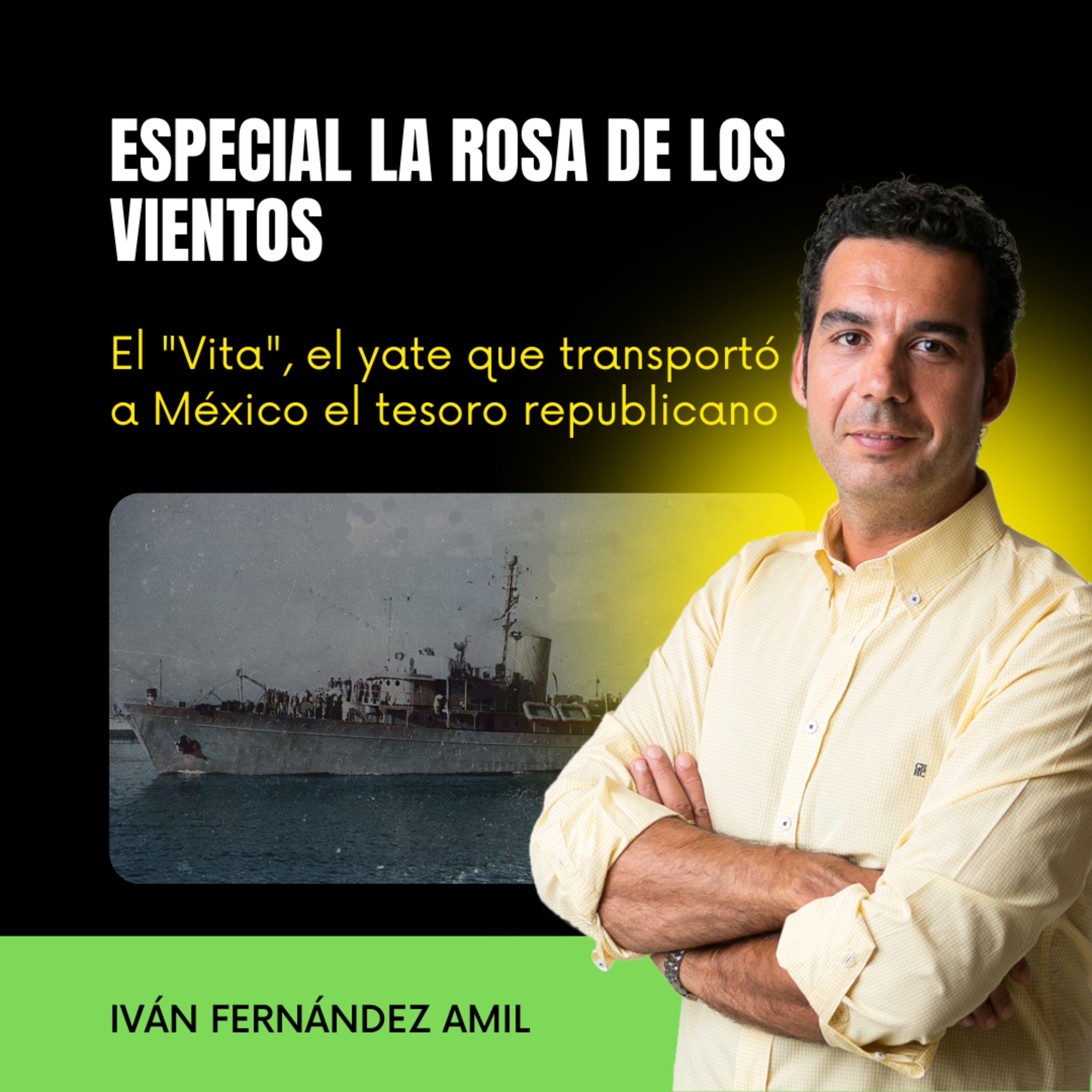 El "Vita", el yate que transportó a México el tesoro republicano